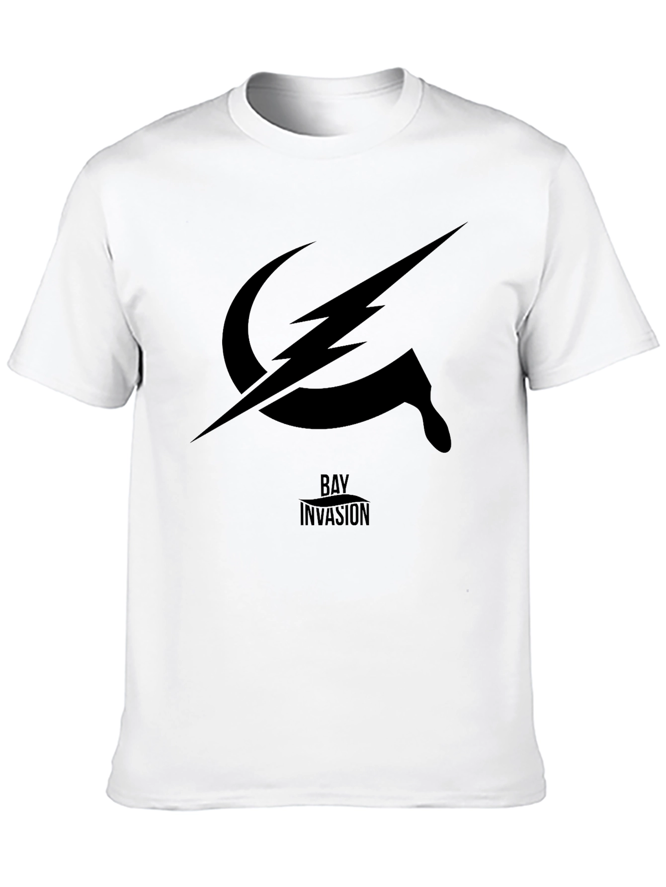 Bay Invasion Graphic T-Shirt - Black