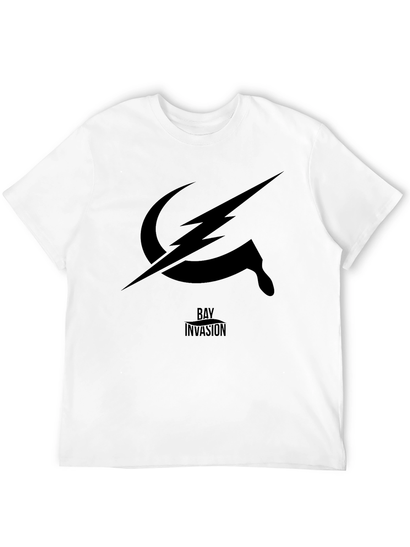 Bay Invasion Graphic T-Shirt - Black