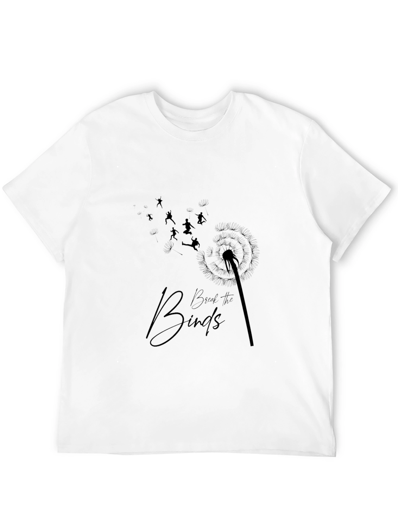 Break the Binds Black Graphic Tee