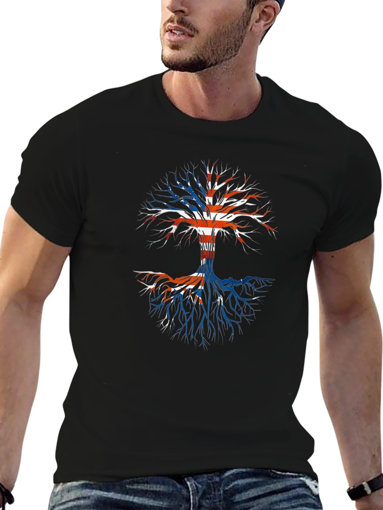 Union Jack Tree Graphic Tee