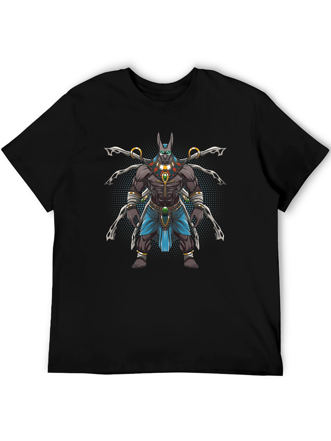 Anubis Graphic Tee - Egyptian God T-Shirt
