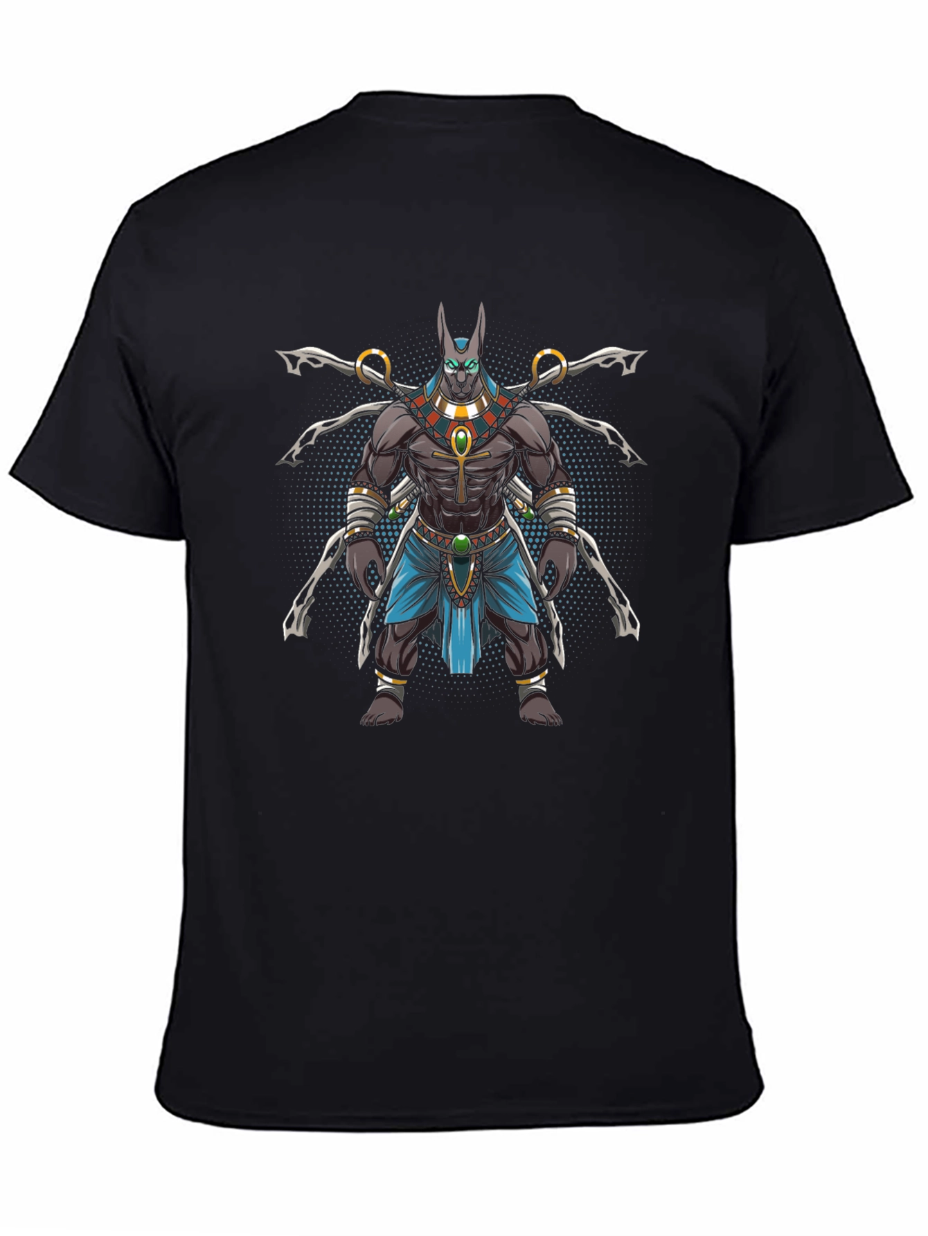 Anubis Graphic Tee - Egyptian God T-Shirt