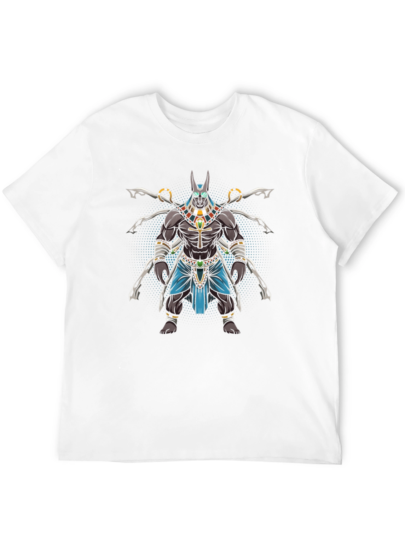 Anubis Graphic Tee - Egyptian God T-Shirt
