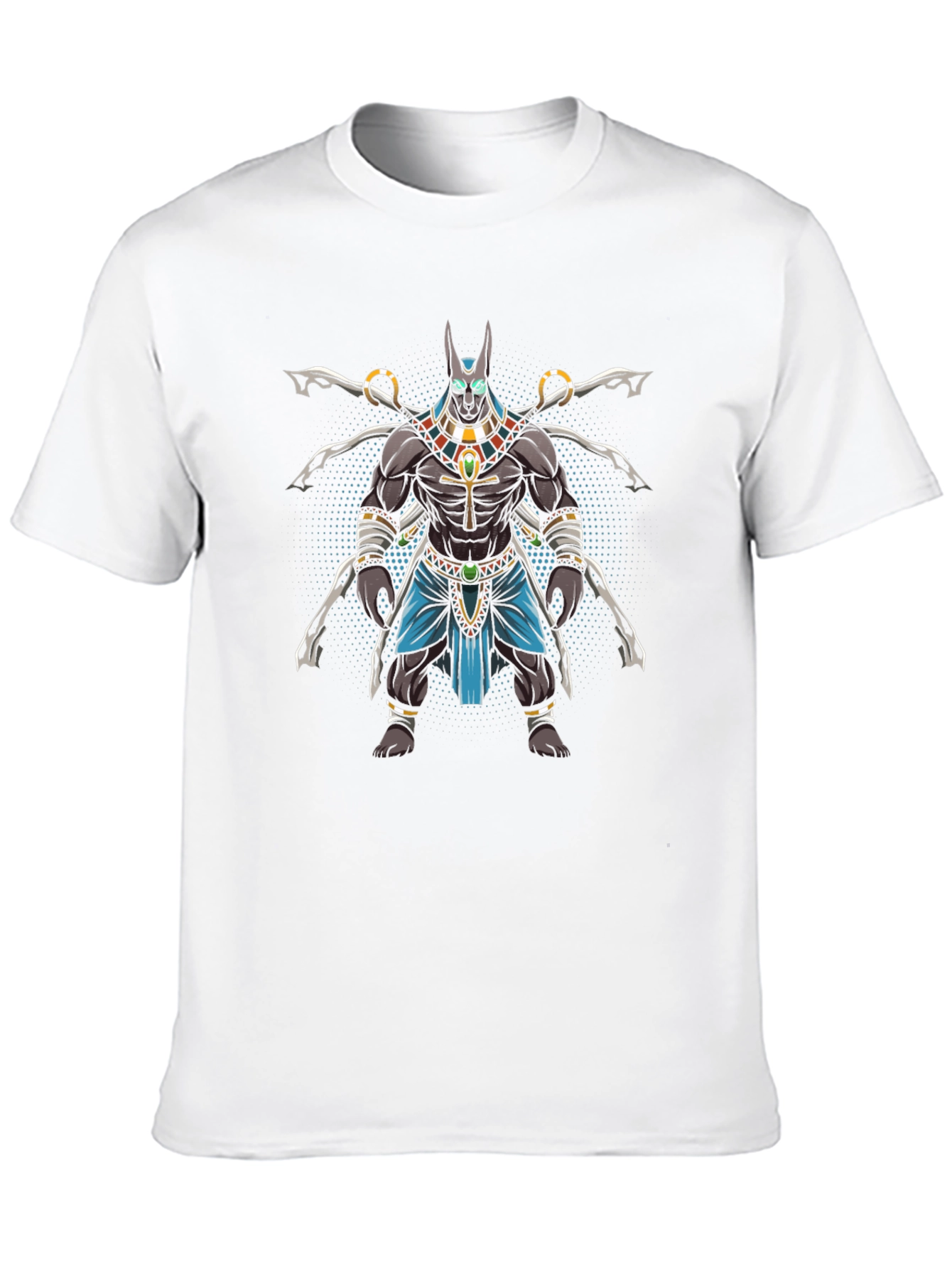 Anubis Graphic Tee - Egyptian God T-Shirt