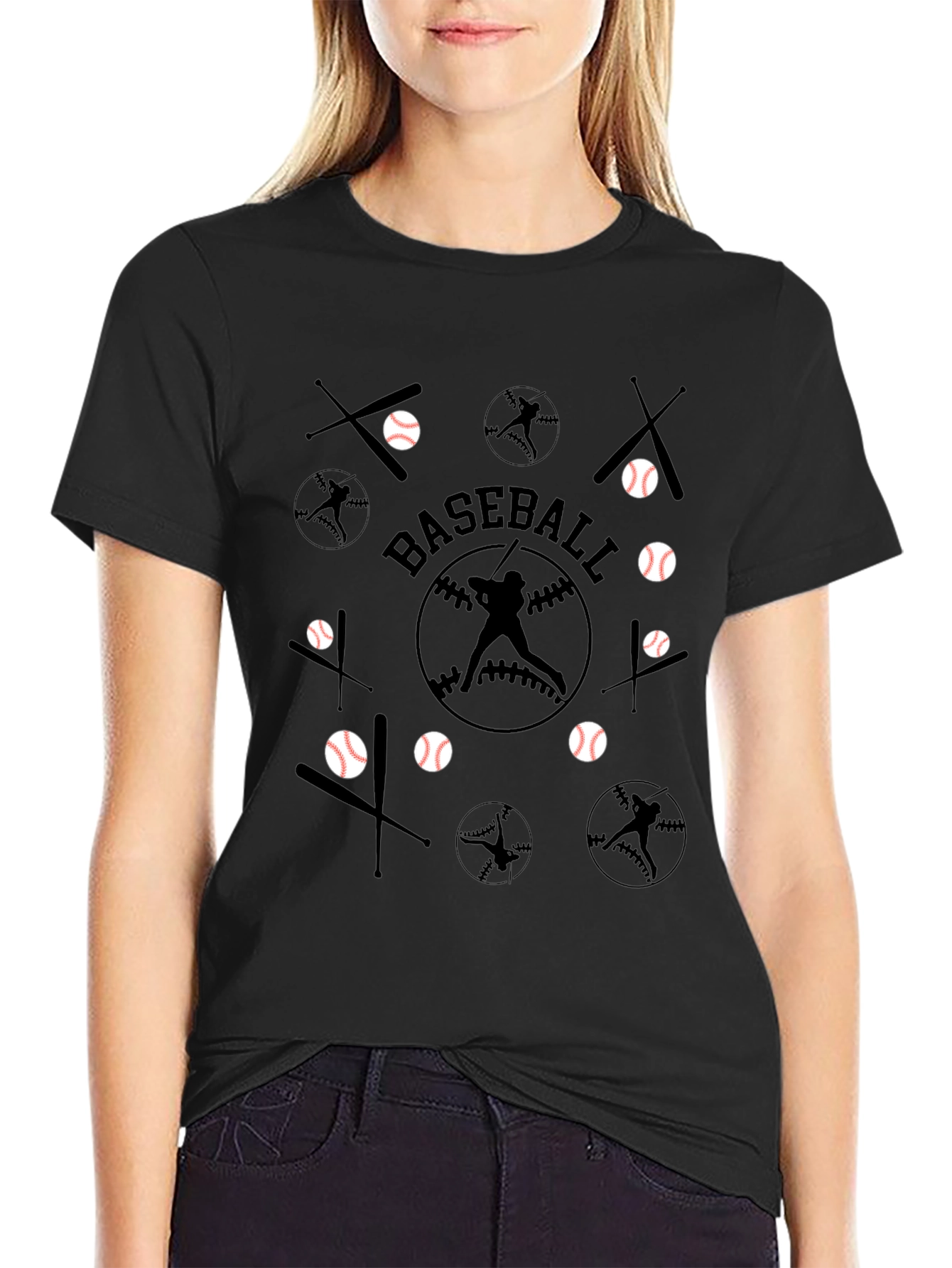 Baseball Graphic T-Shirt