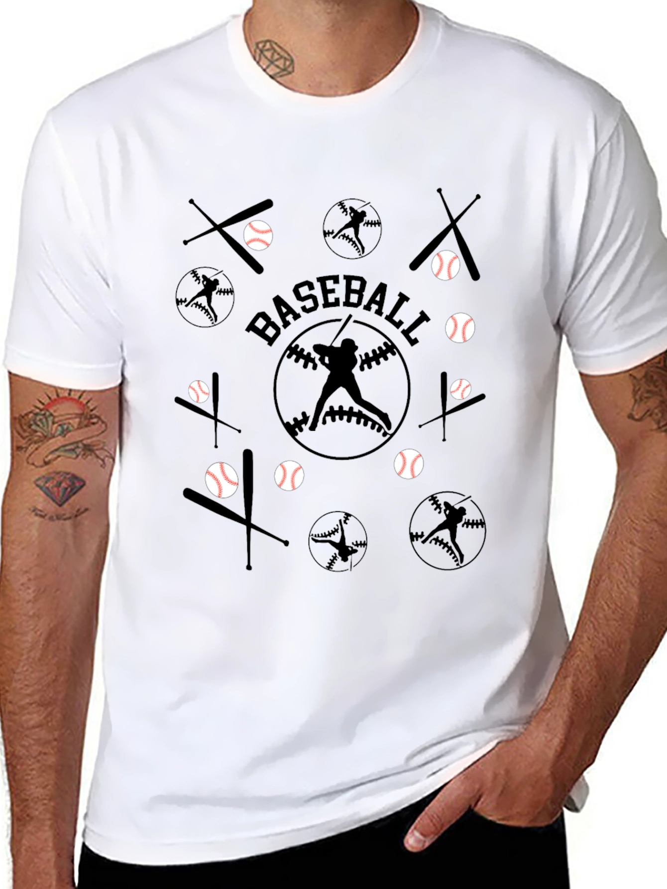 Baseball Graphic T-Shirt