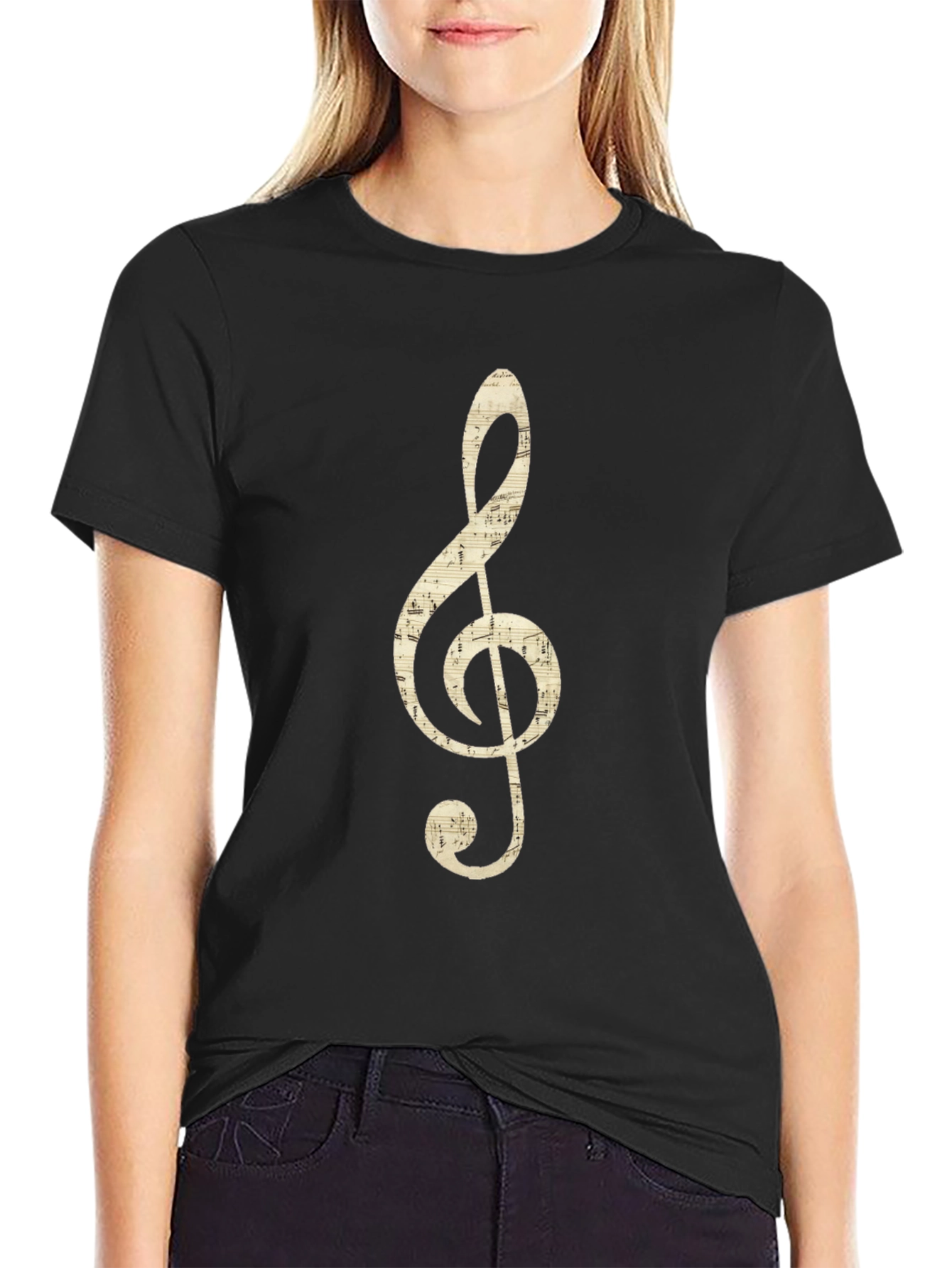 Musical Clef Graphic T-Shirt