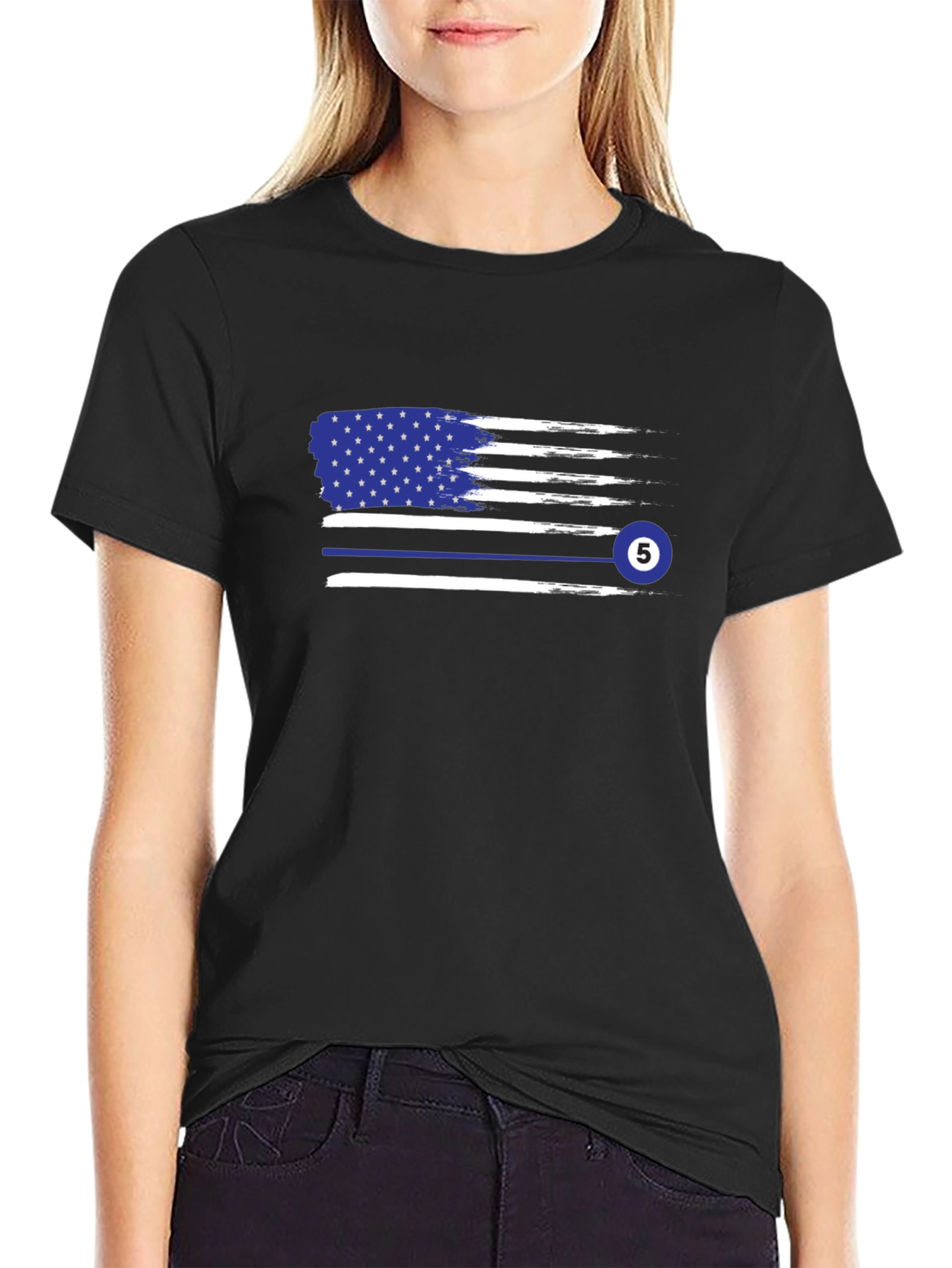 American Flag Billiards T-Shirt