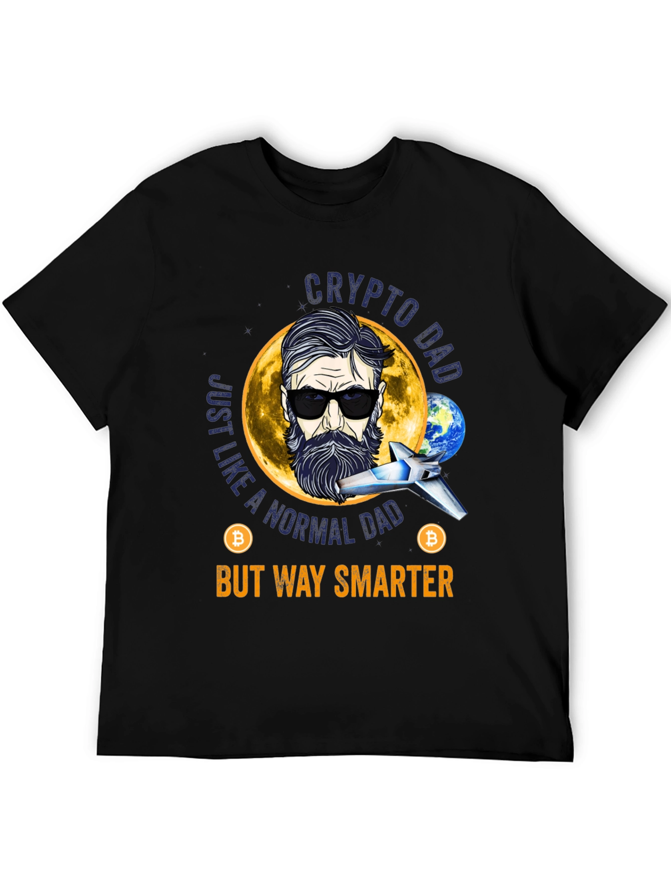 Crypto Dad T-Shirt - But Way Smarter