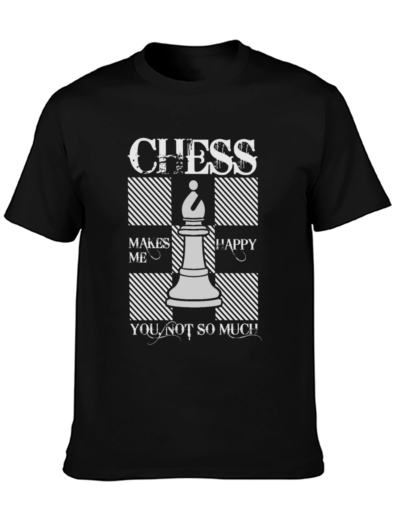 Chess Makes Me Happy T-Shirt