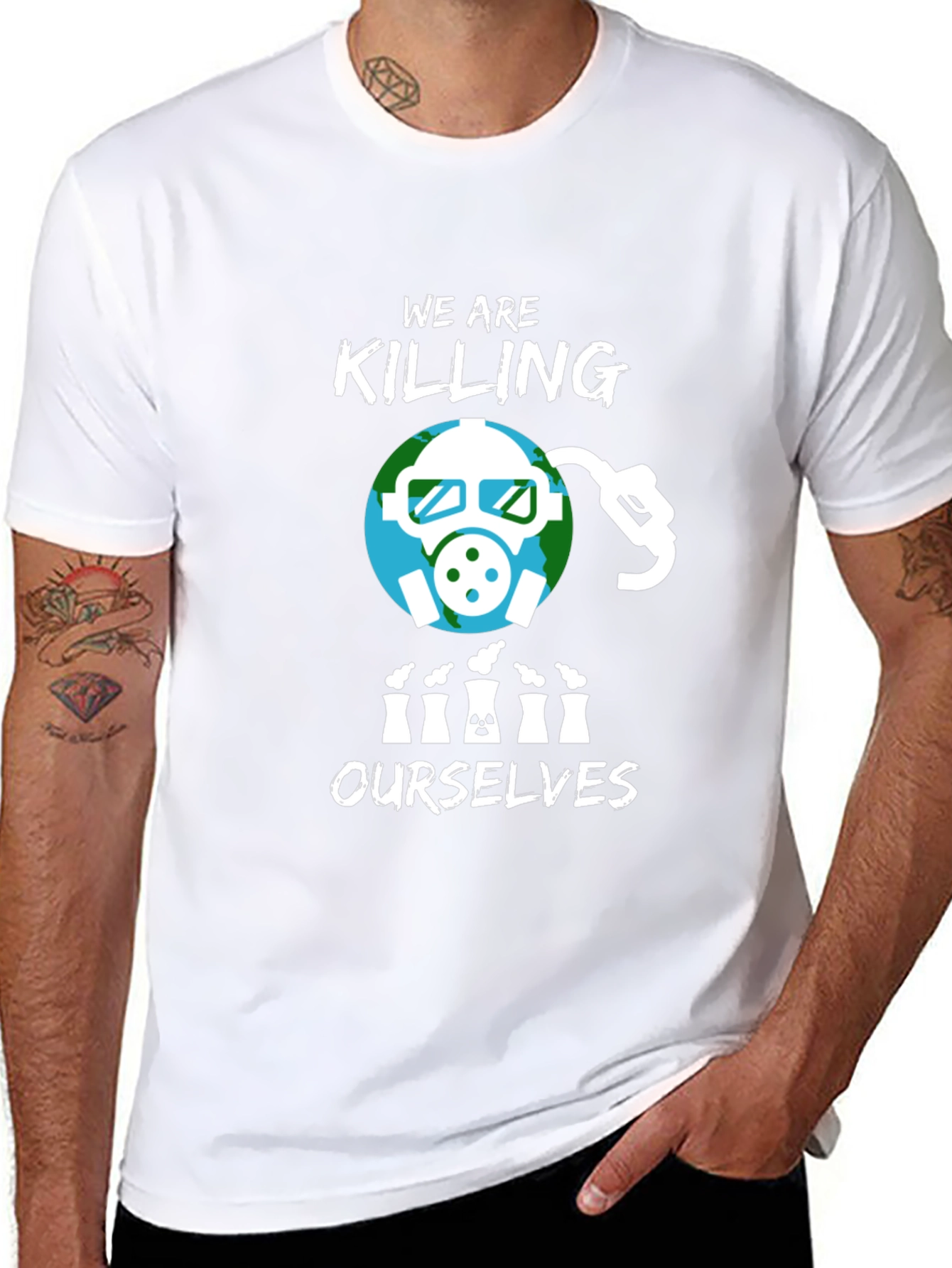 Eco-Awareness T-Shirt - We Are Killing Ourselves