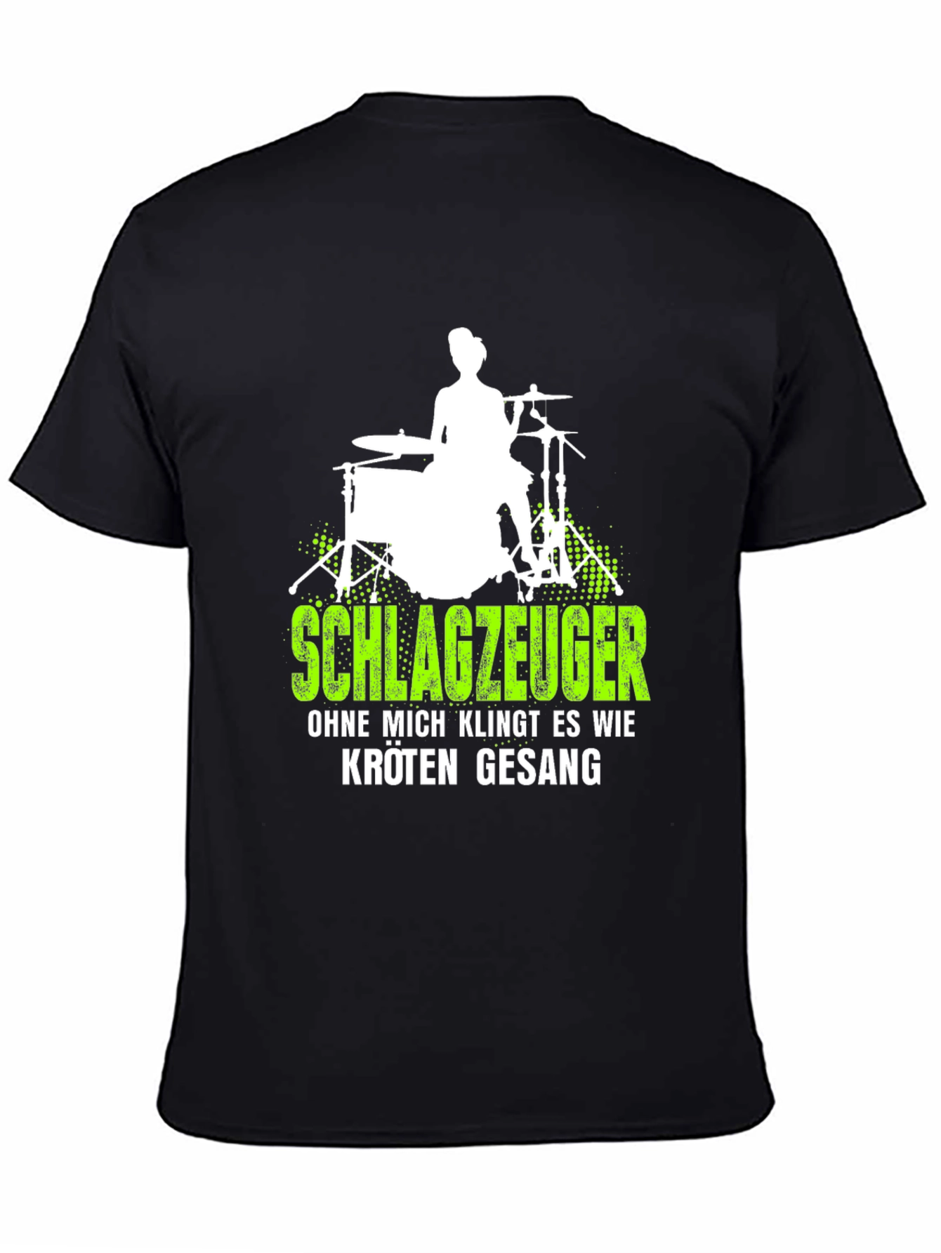 Drummer T-Shirt - Schlagzeuger Rock Tee