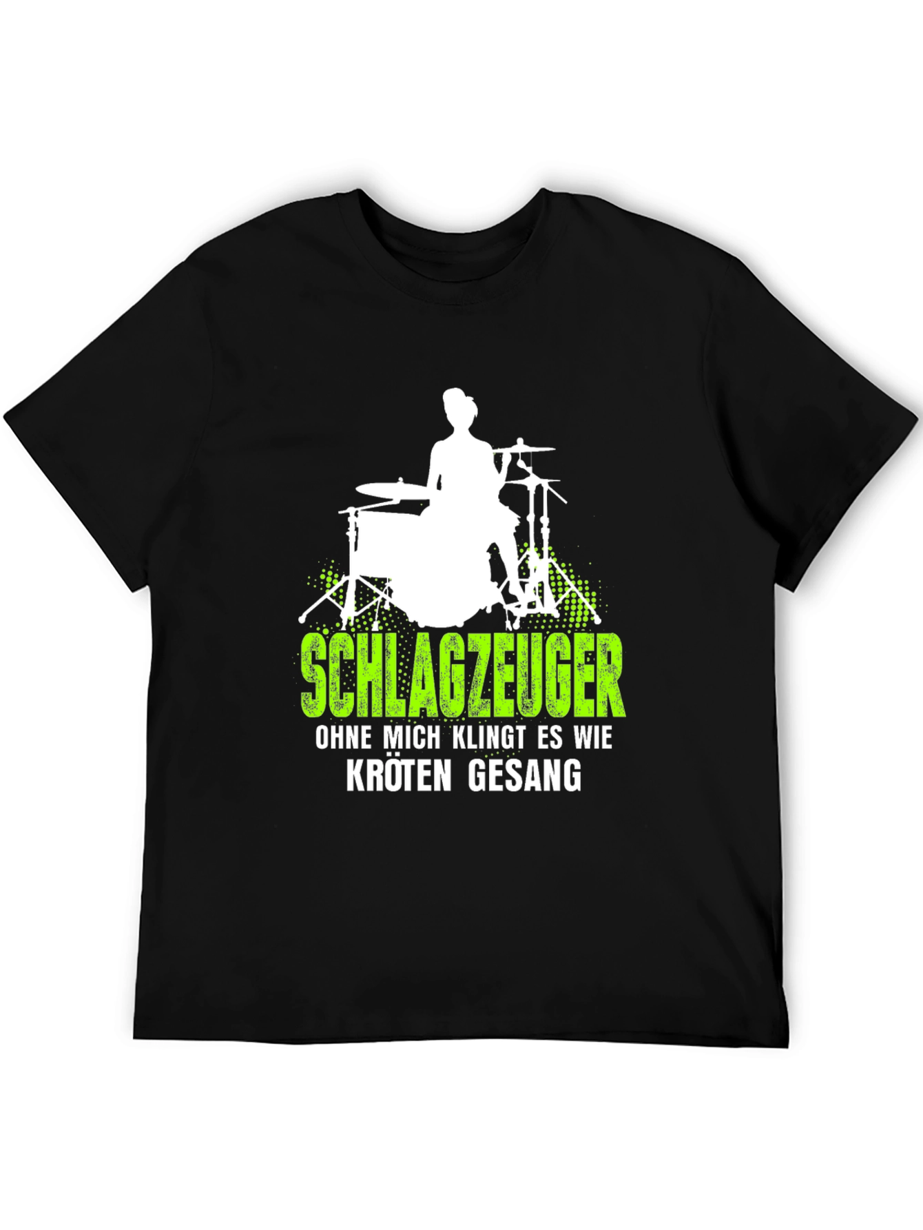 Drummer T-Shirt - Schlagzeuger Rock Tee
