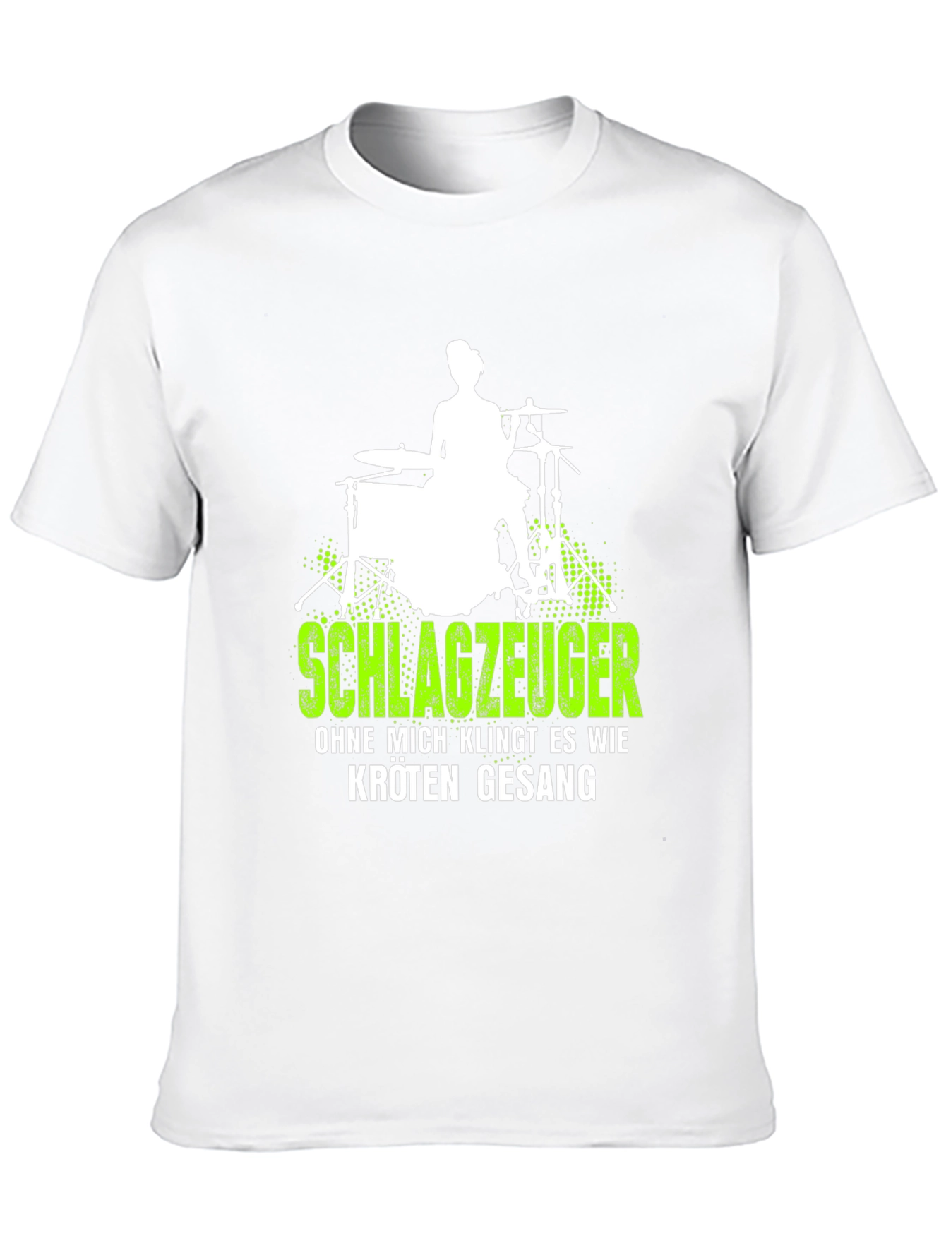 Drummer T-Shirt - Schlagzeuger Rock Tee