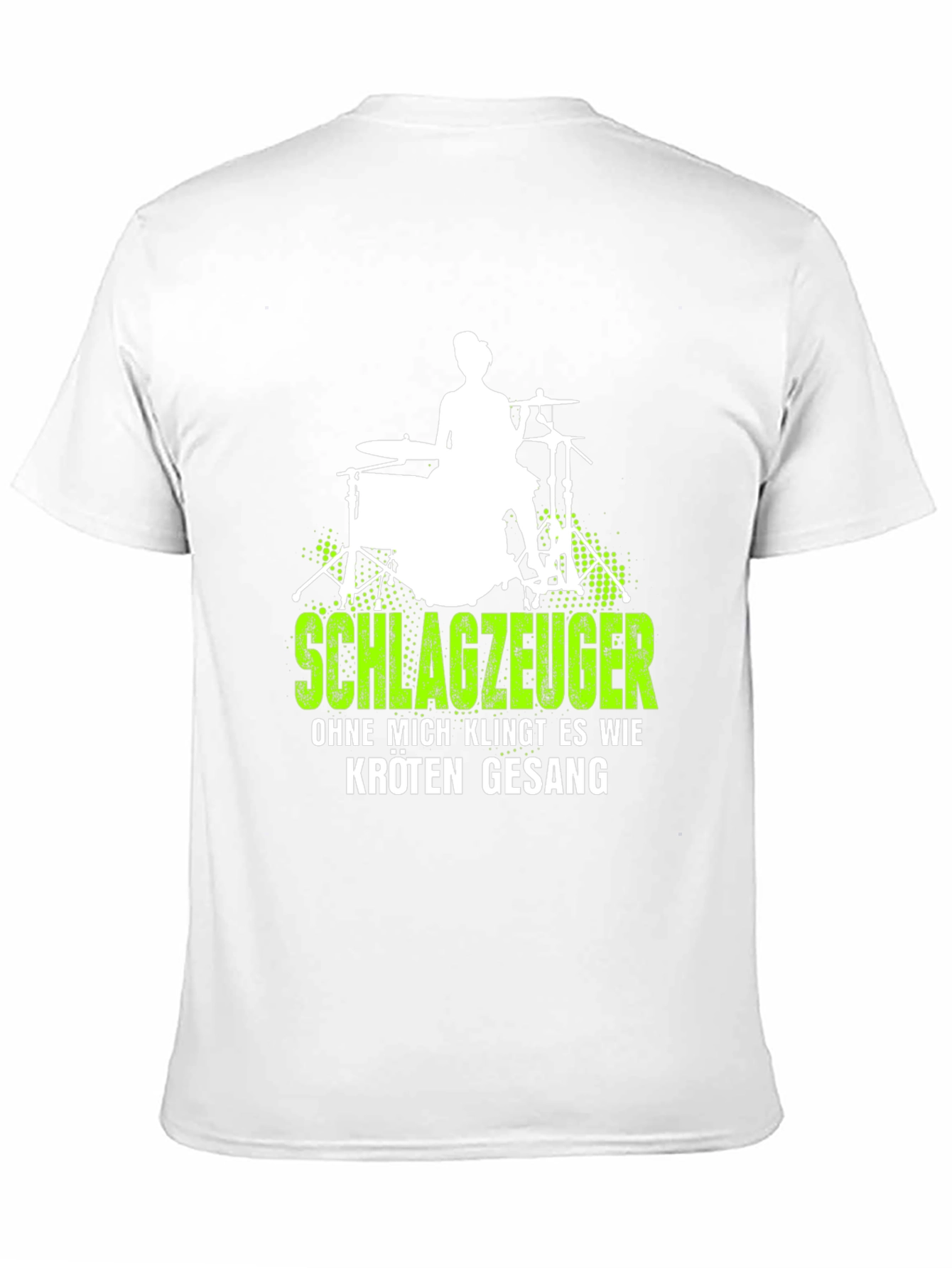 Drummer T-Shirt - Schlagzeuger Rock Tee