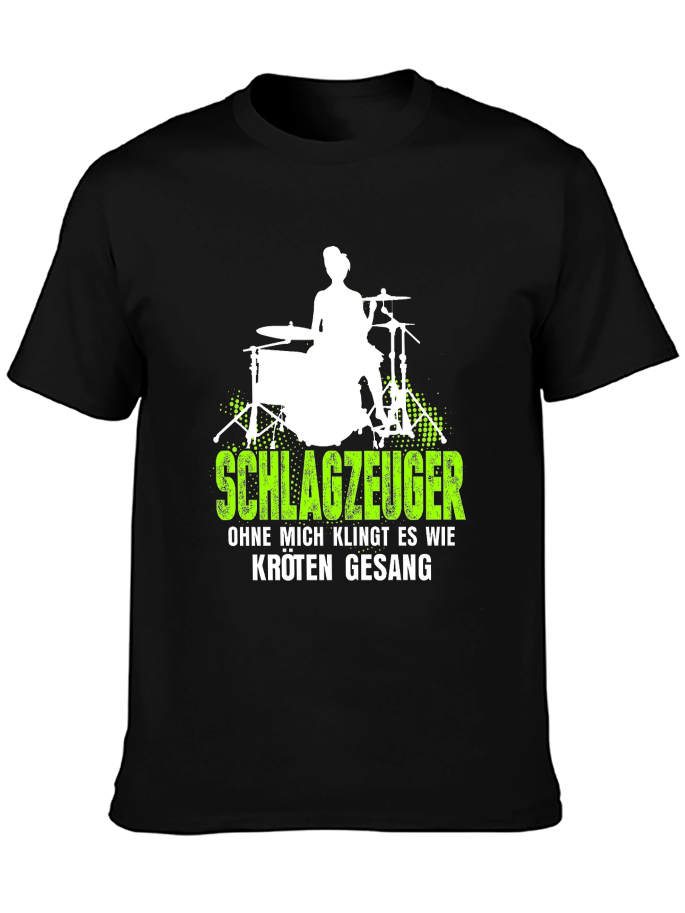 Drummer T-Shirt - Schlagzeuger Rock Tee