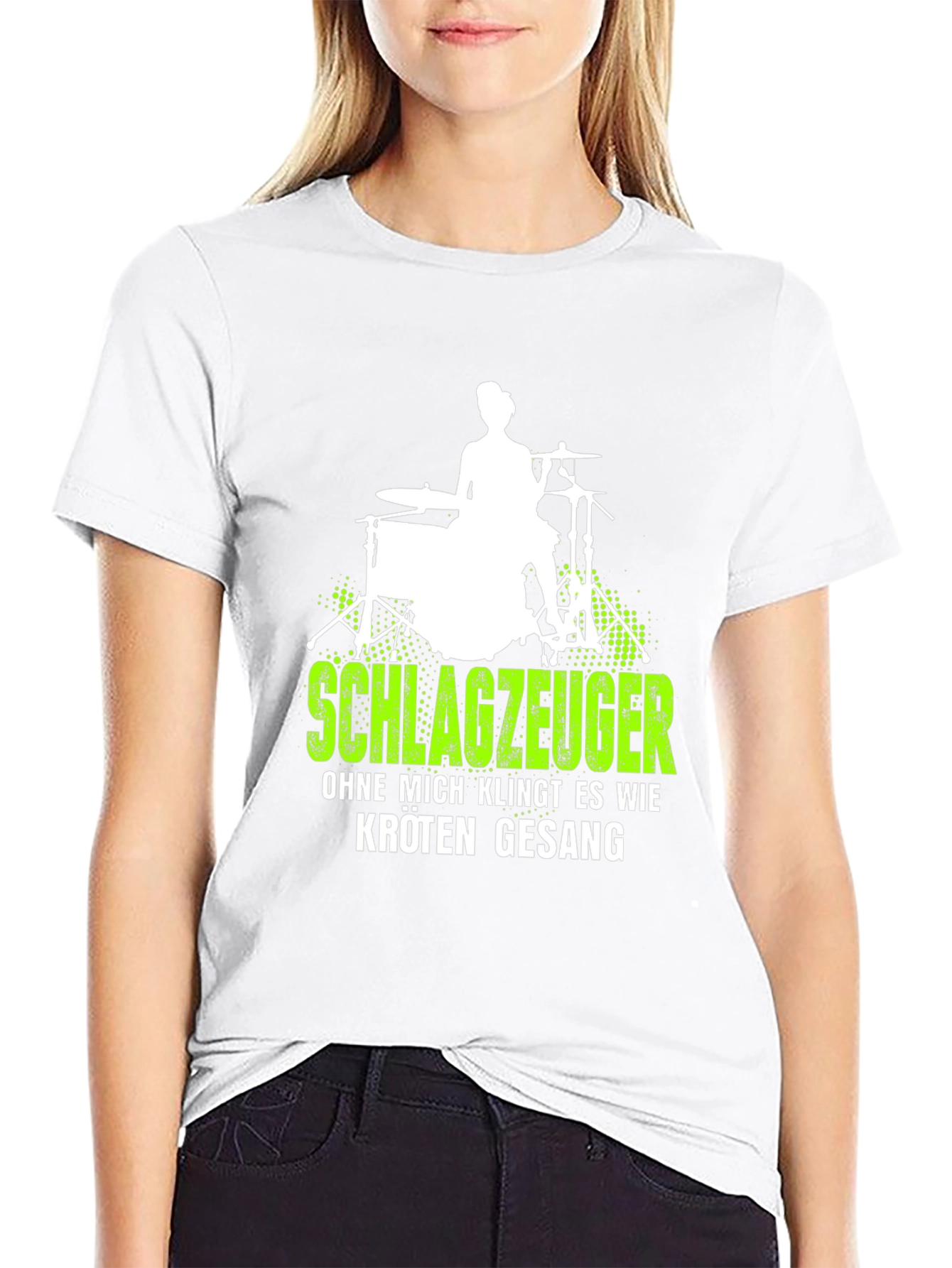 Drummer T-Shirt - Schlagzeuger Rock Tee