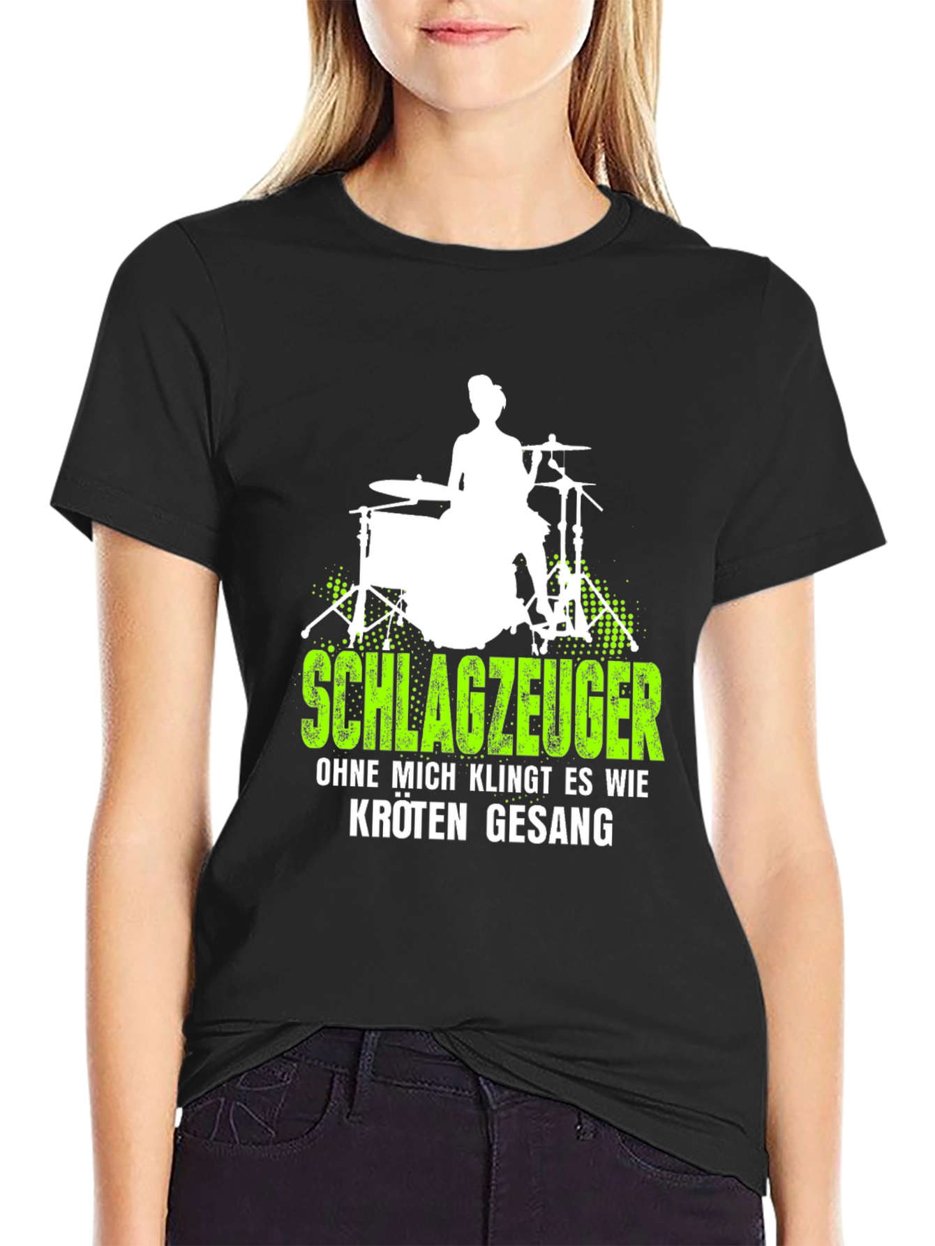 Drummer T-Shirt - Schlagzeuger Rock Tee