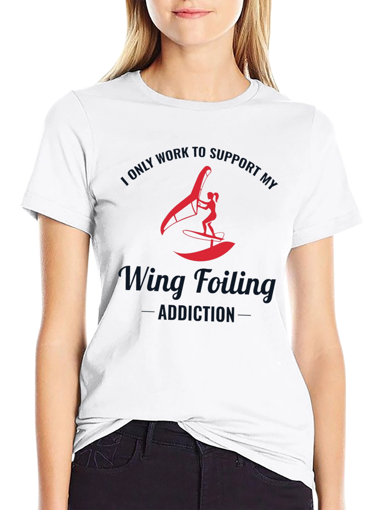 Wing Foiling Addiction T-Shirt