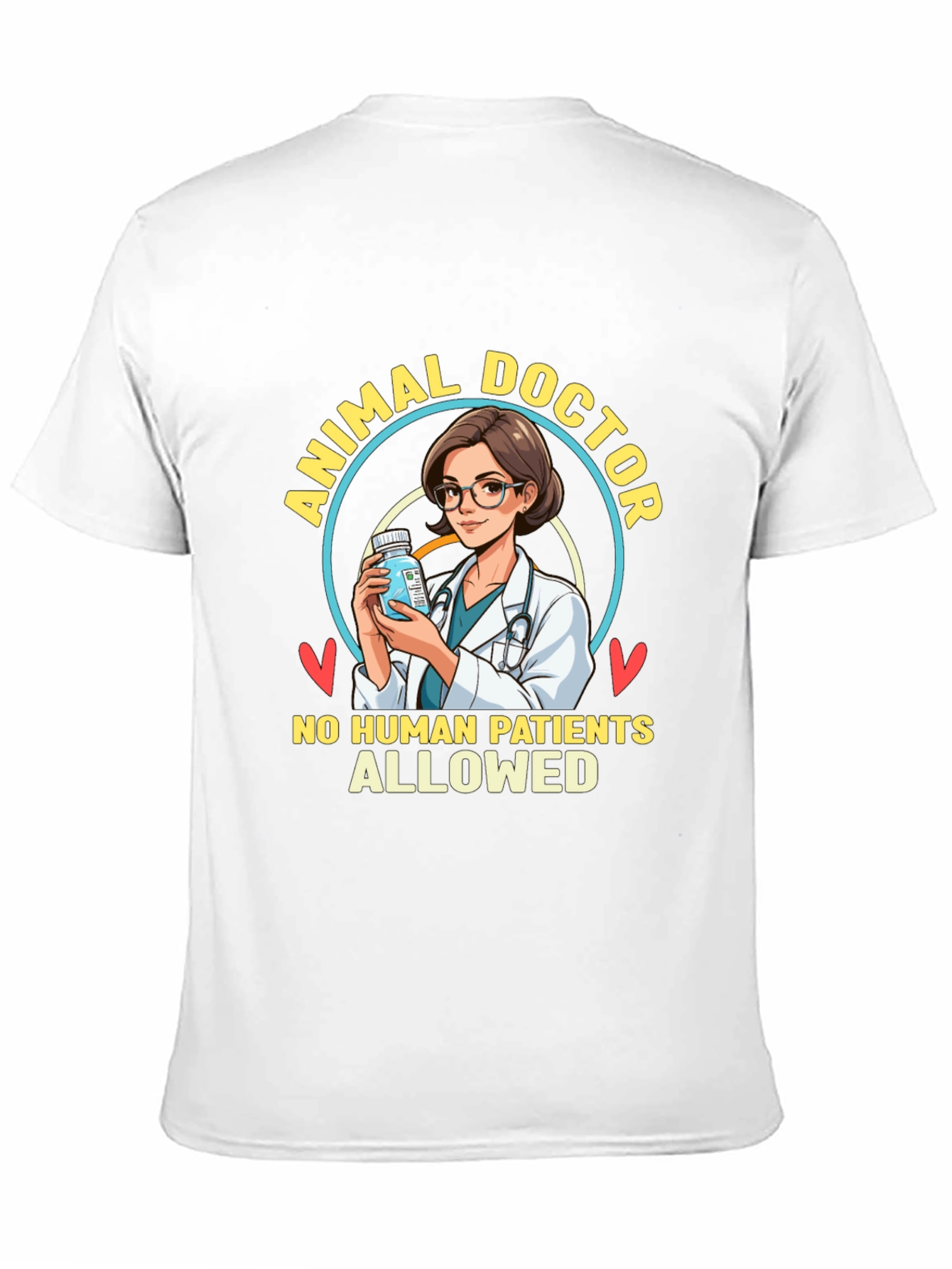 Animal Doctor T-Shirt - No Human Patients