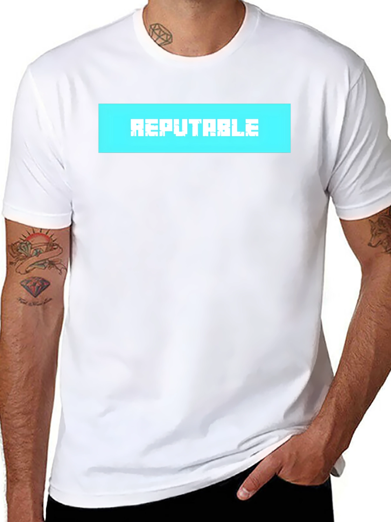 Reputable Graphic Tee - Modern Streetwear