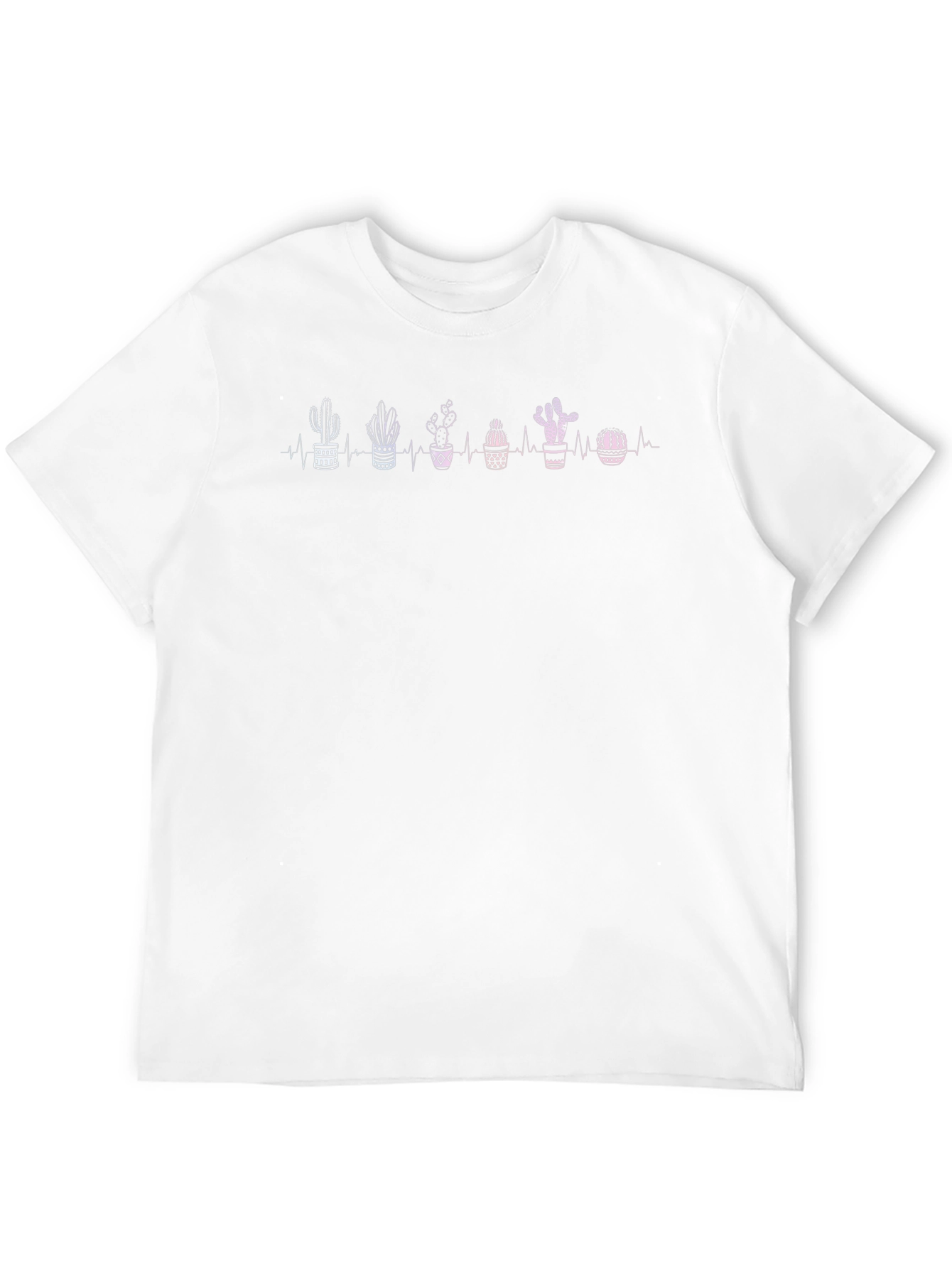Cactus Heartbeat T-Shirt - Desert Lover Tee