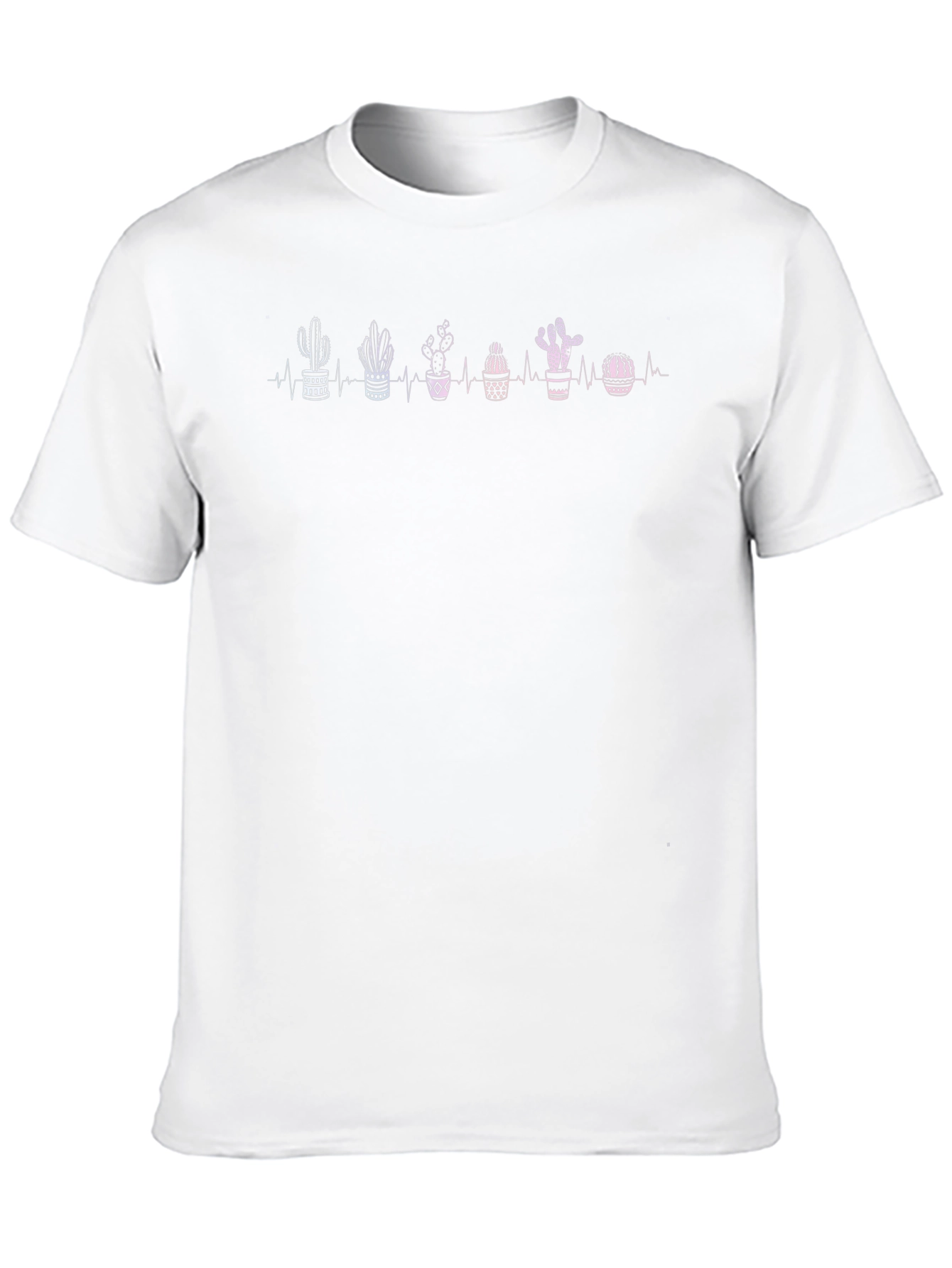 Cactus Heartbeat T-Shirt - Desert Lover Tee