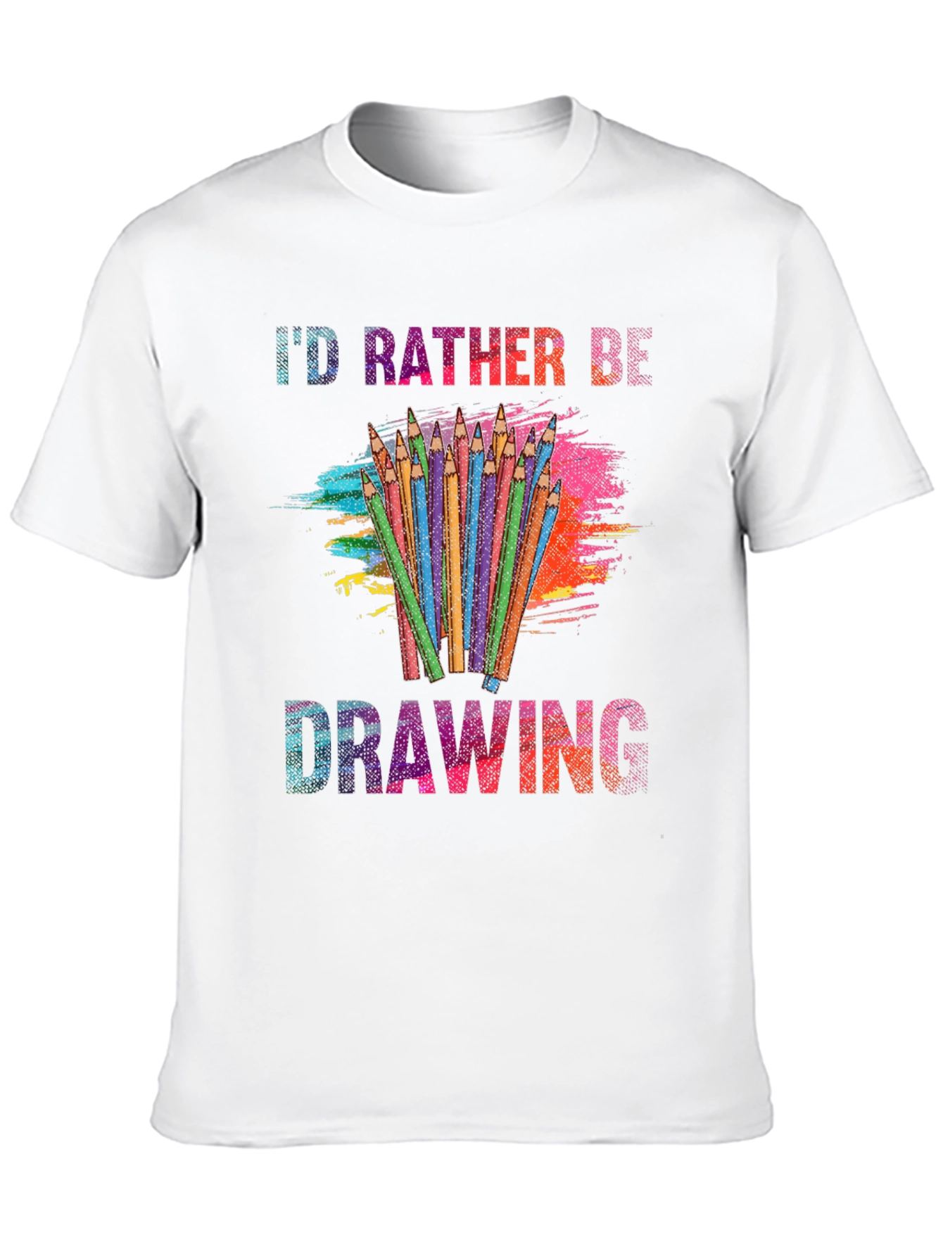 Id Rather Be Drawing T-Shirt