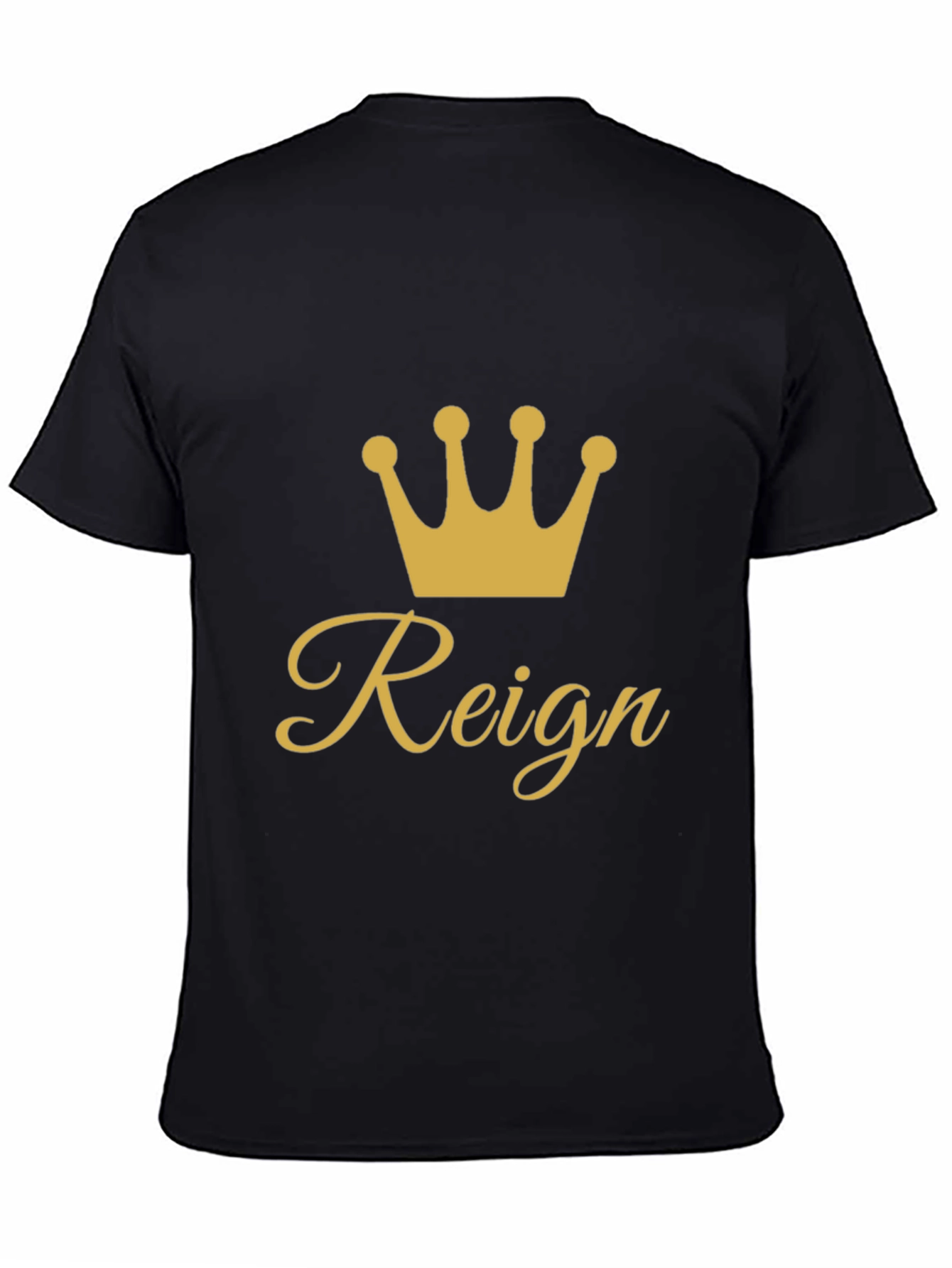 Reign Crown Graphic Tee - Black