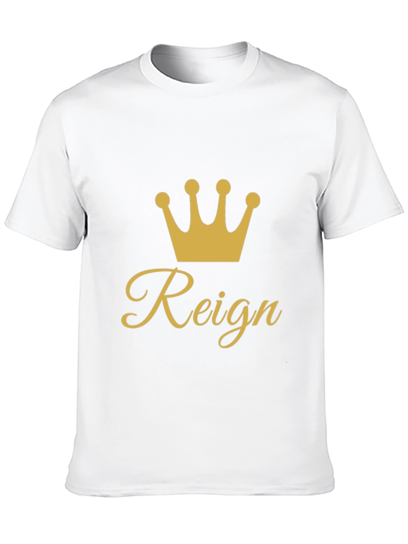 Reign Crown Graphic Tee - Black