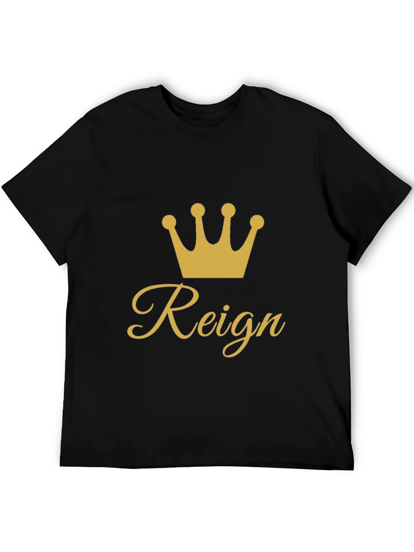 Reign Crown Graphic Tee - Black