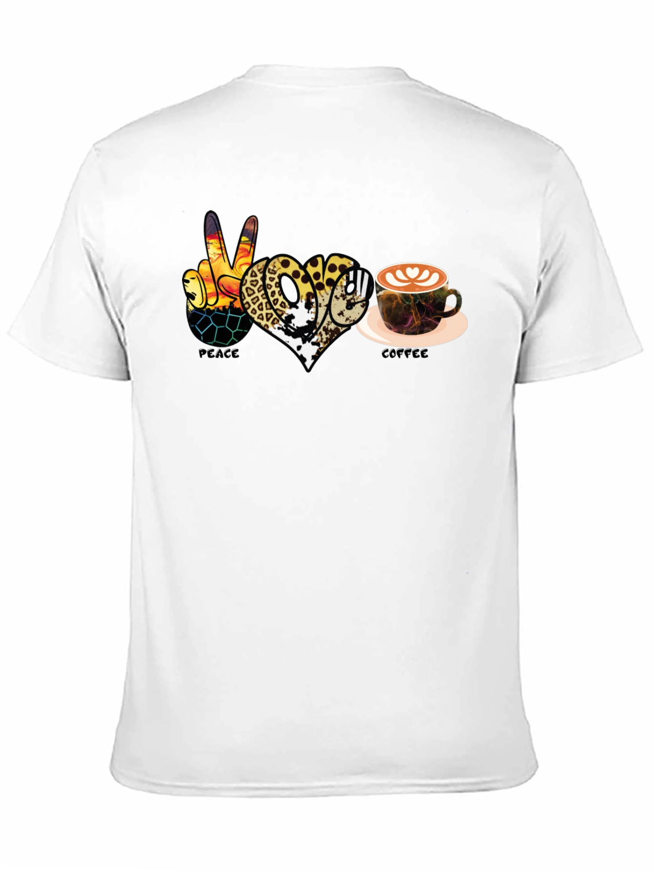 Peace Love Coffee T-Shirt