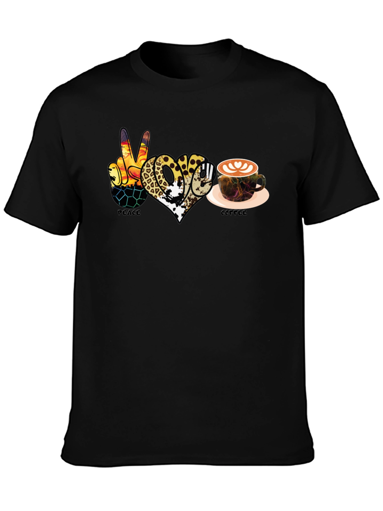 Peace Love Coffee T-Shirt