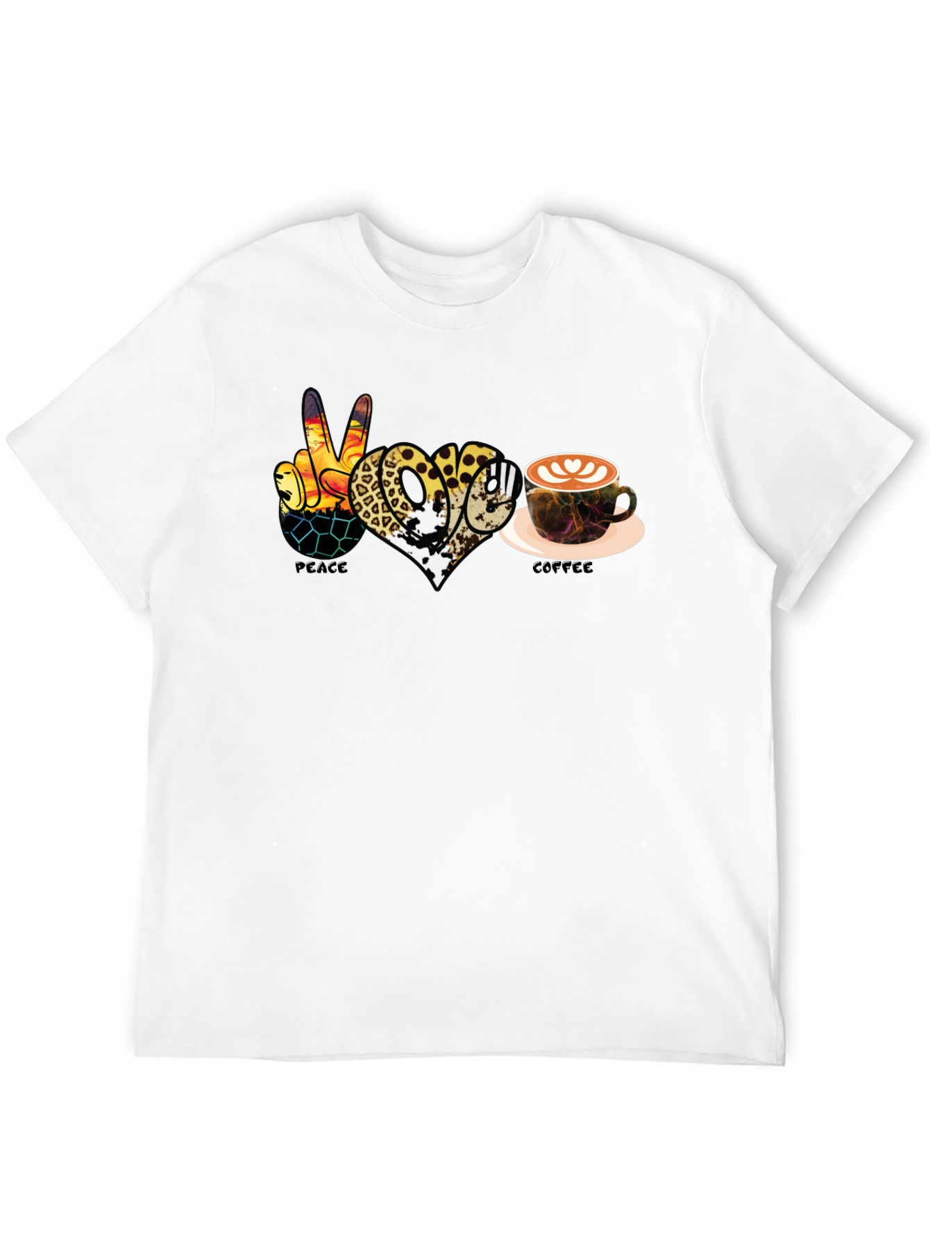 Peace Love Coffee T-Shirt
