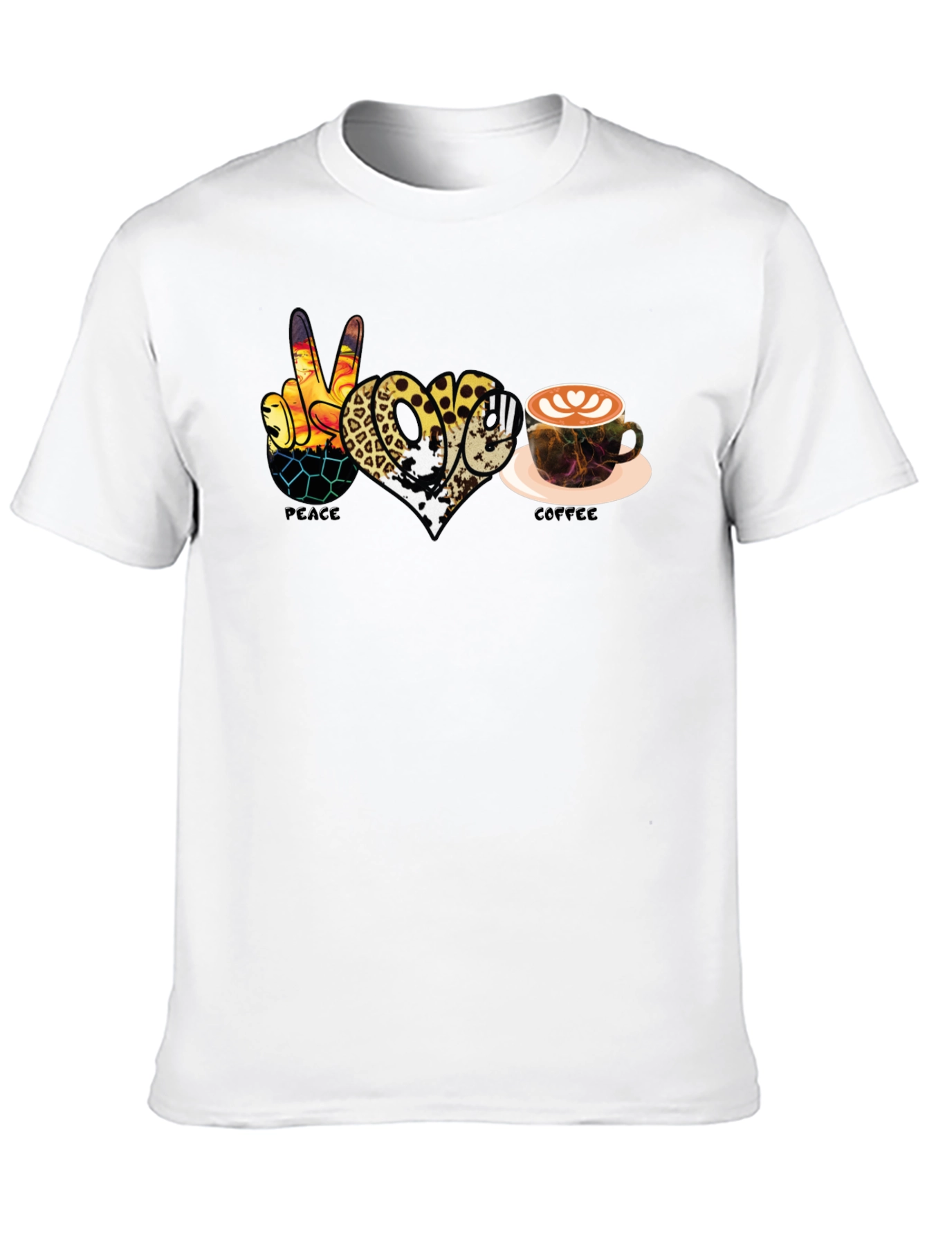 Peace Love Coffee T-Shirt
