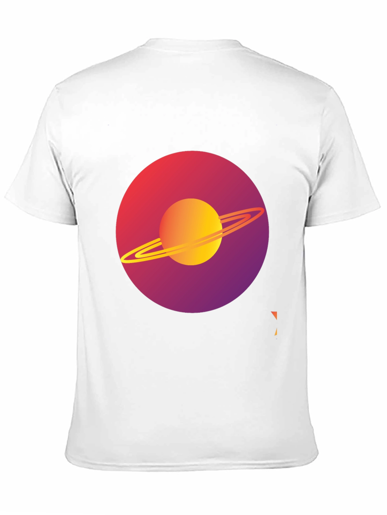 Saturn Graphic Tee - Modern Space Design