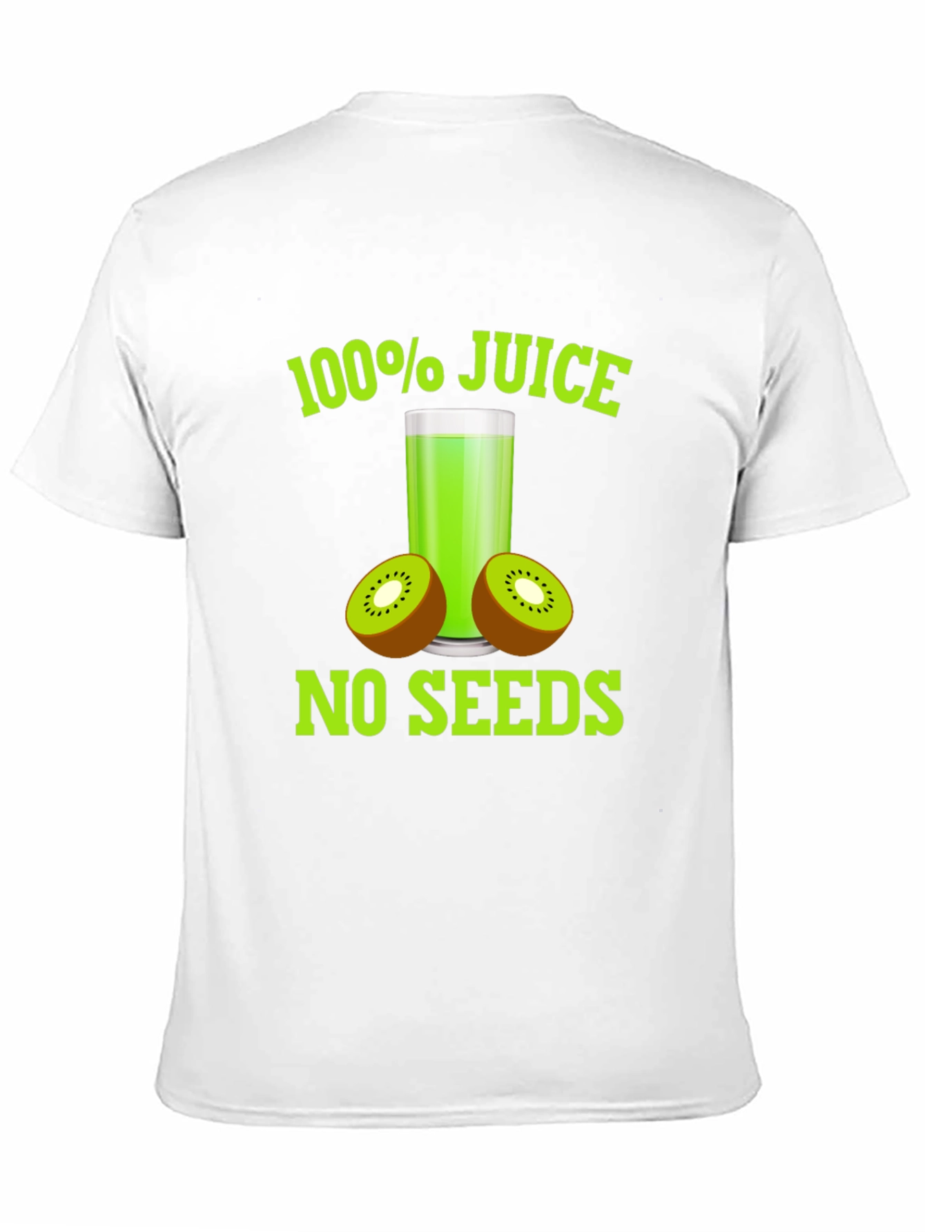 100% Juice No Seeds T-Shirt - Kiwi Lover Tee