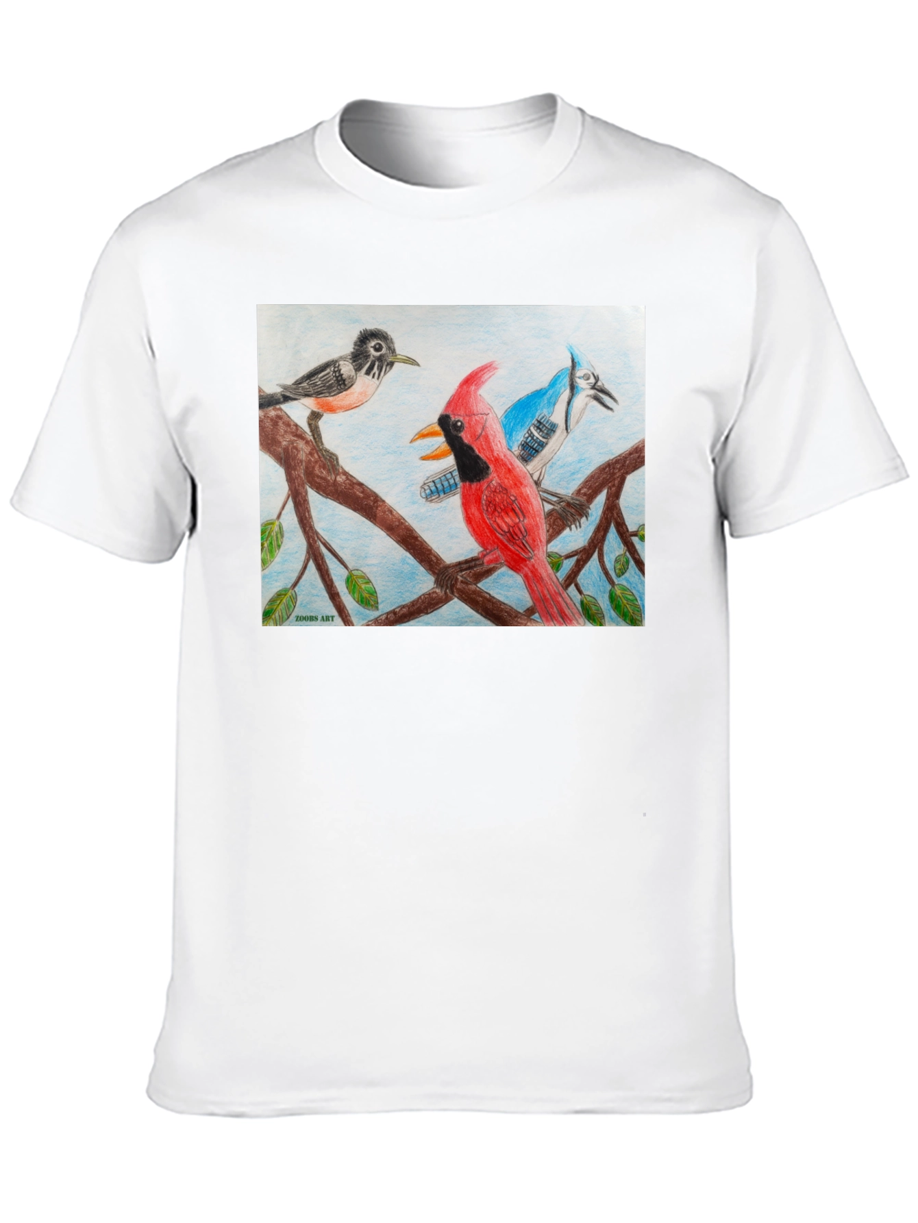 Birds on Branch Graphic Tee