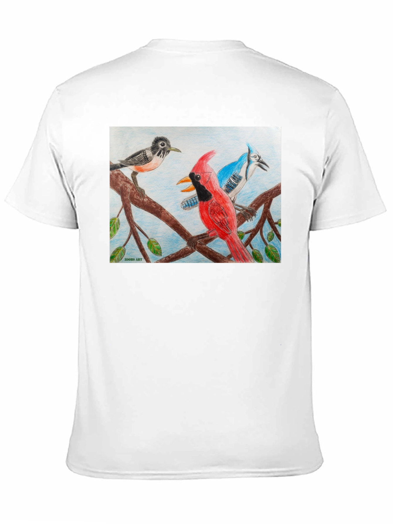 Birds on Branch Graphic Tee