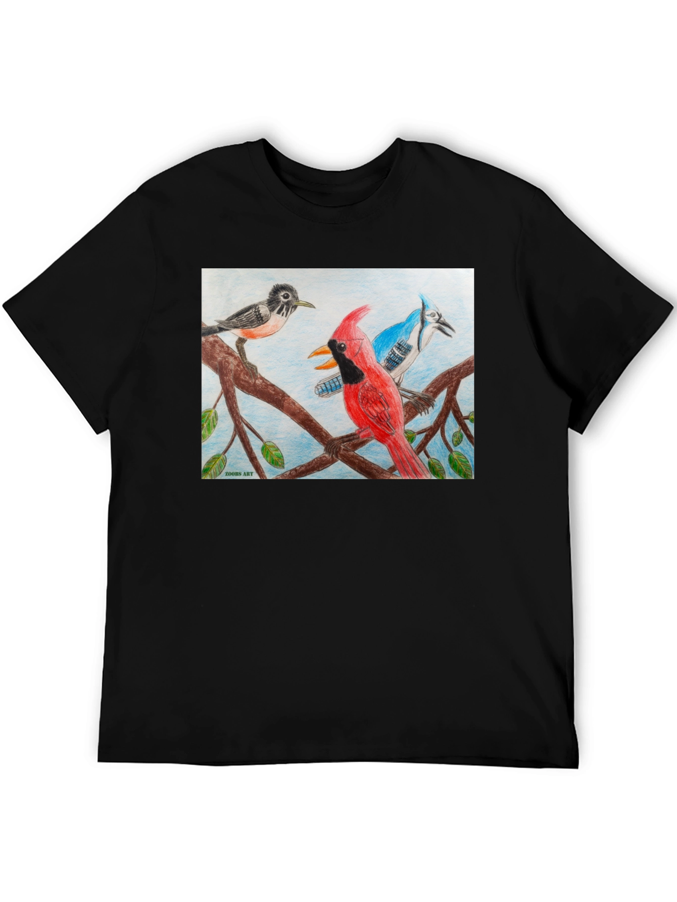 Birds on Branch Graphic Tee