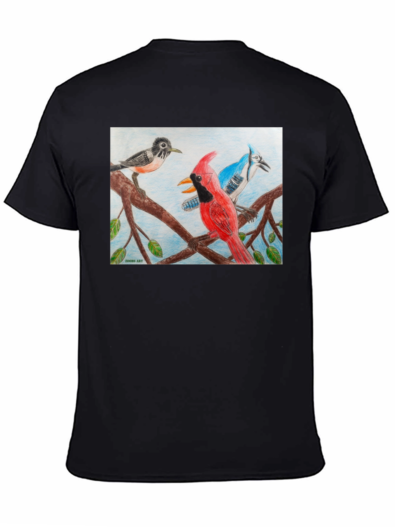 Birds on Branch Graphic Tee