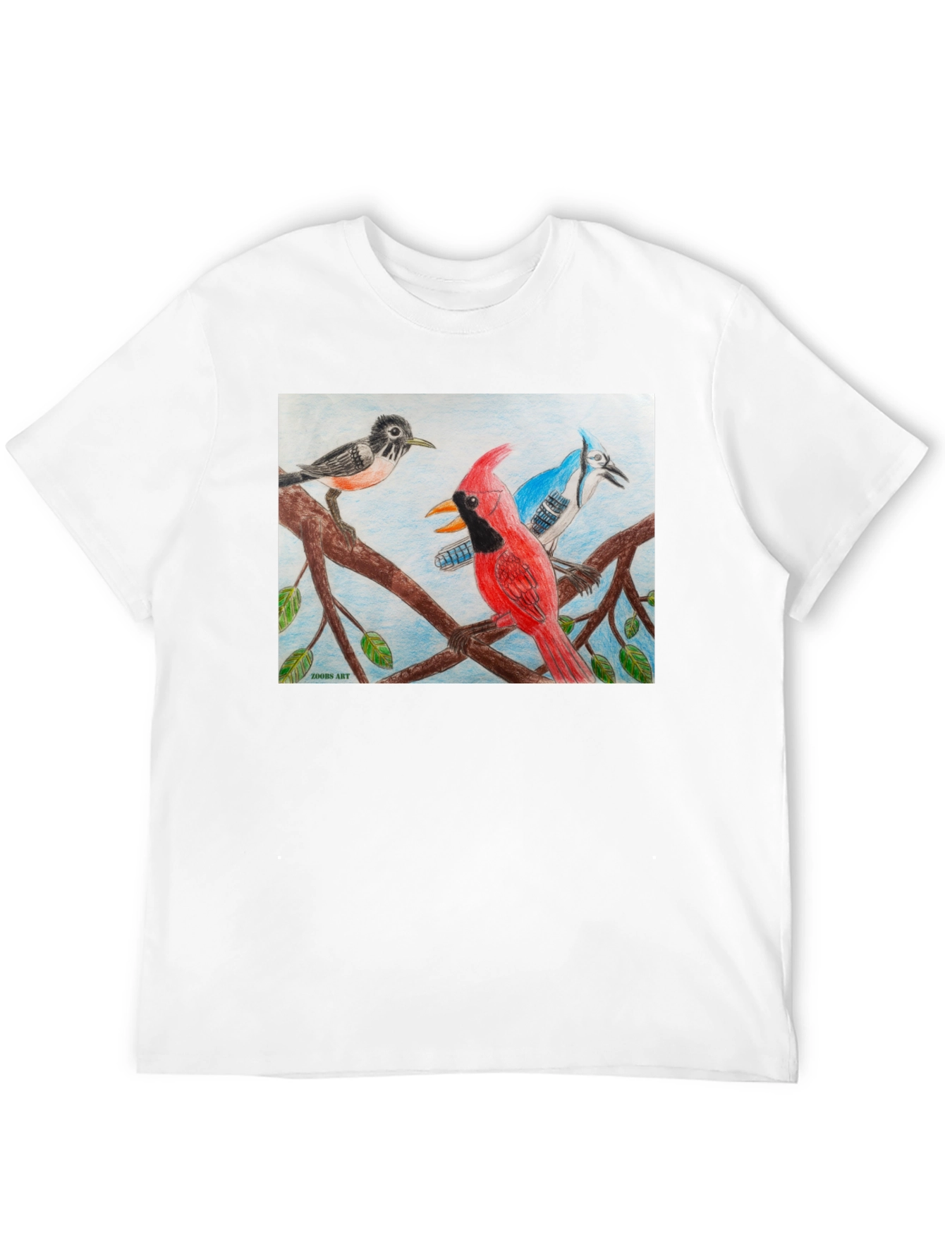 Birds on Branch Graphic Tee