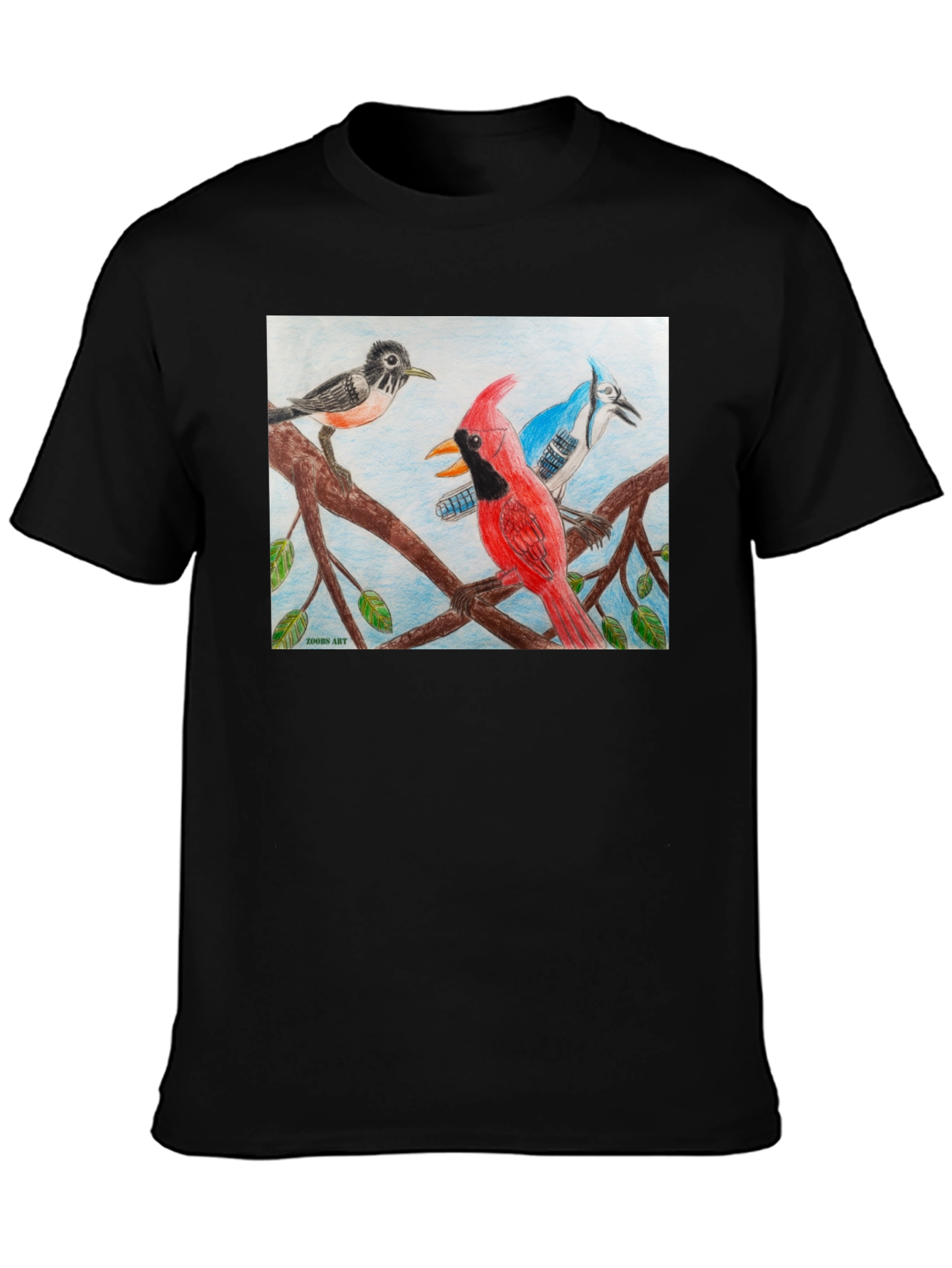 Birds on Branch Graphic Tee