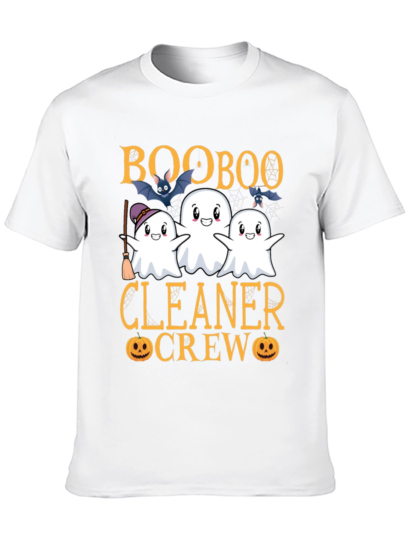 Boo Boo Cleaner Crew Halloween T-Shirt