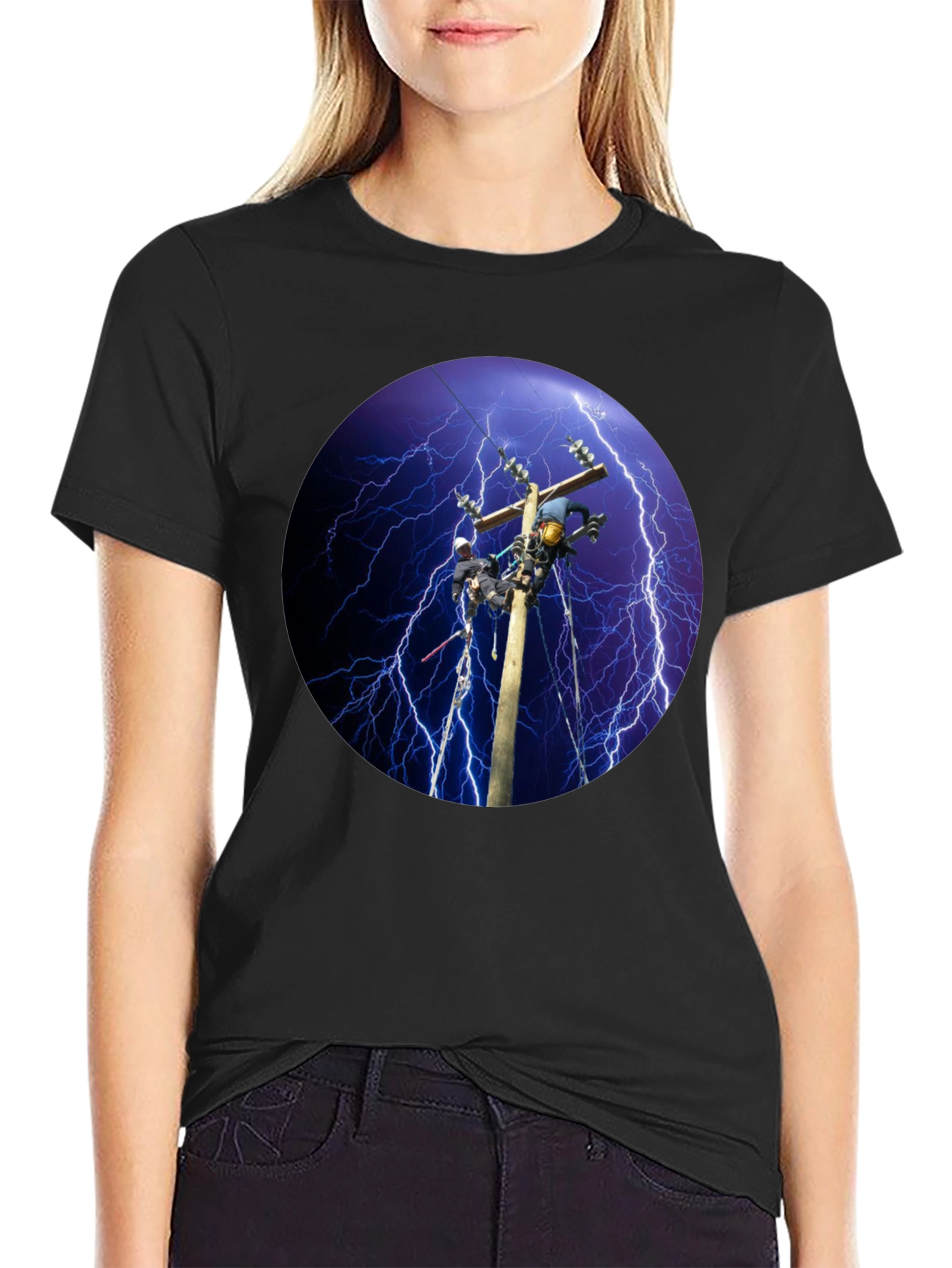 Electricians Lightning T-Shirt