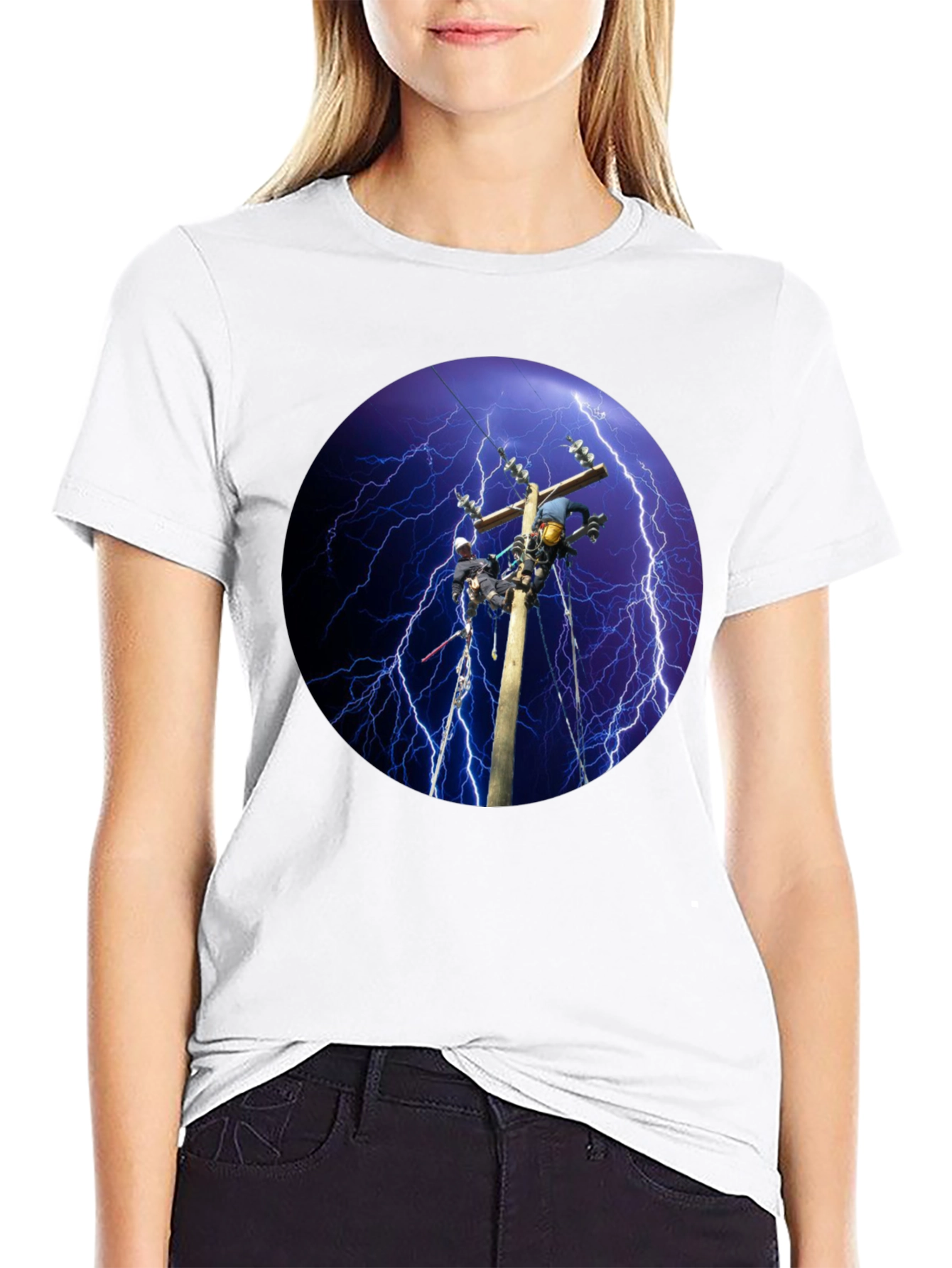 Electricians Lightning T-Shirt