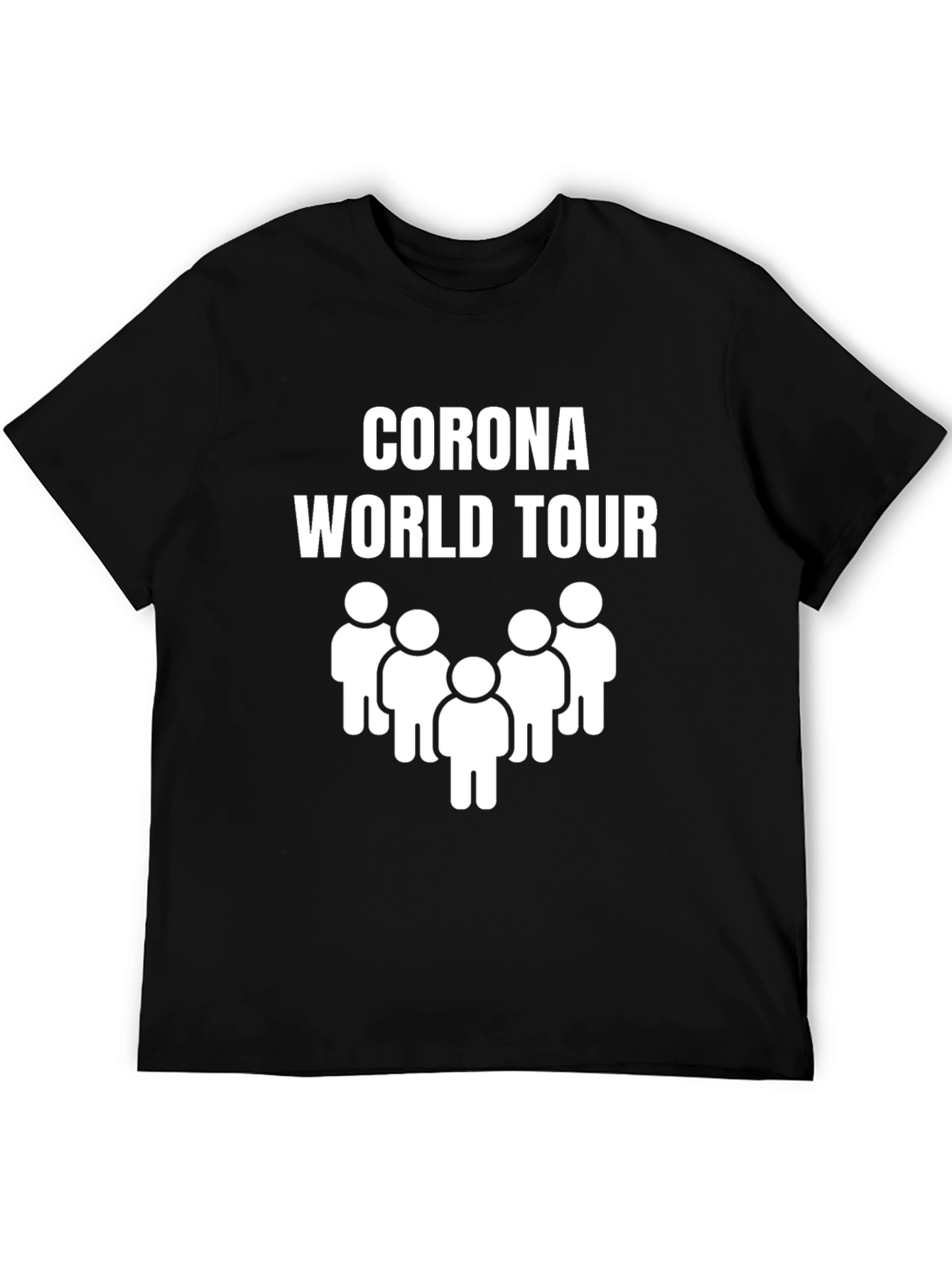 Corona World Tour Black T-Shirt