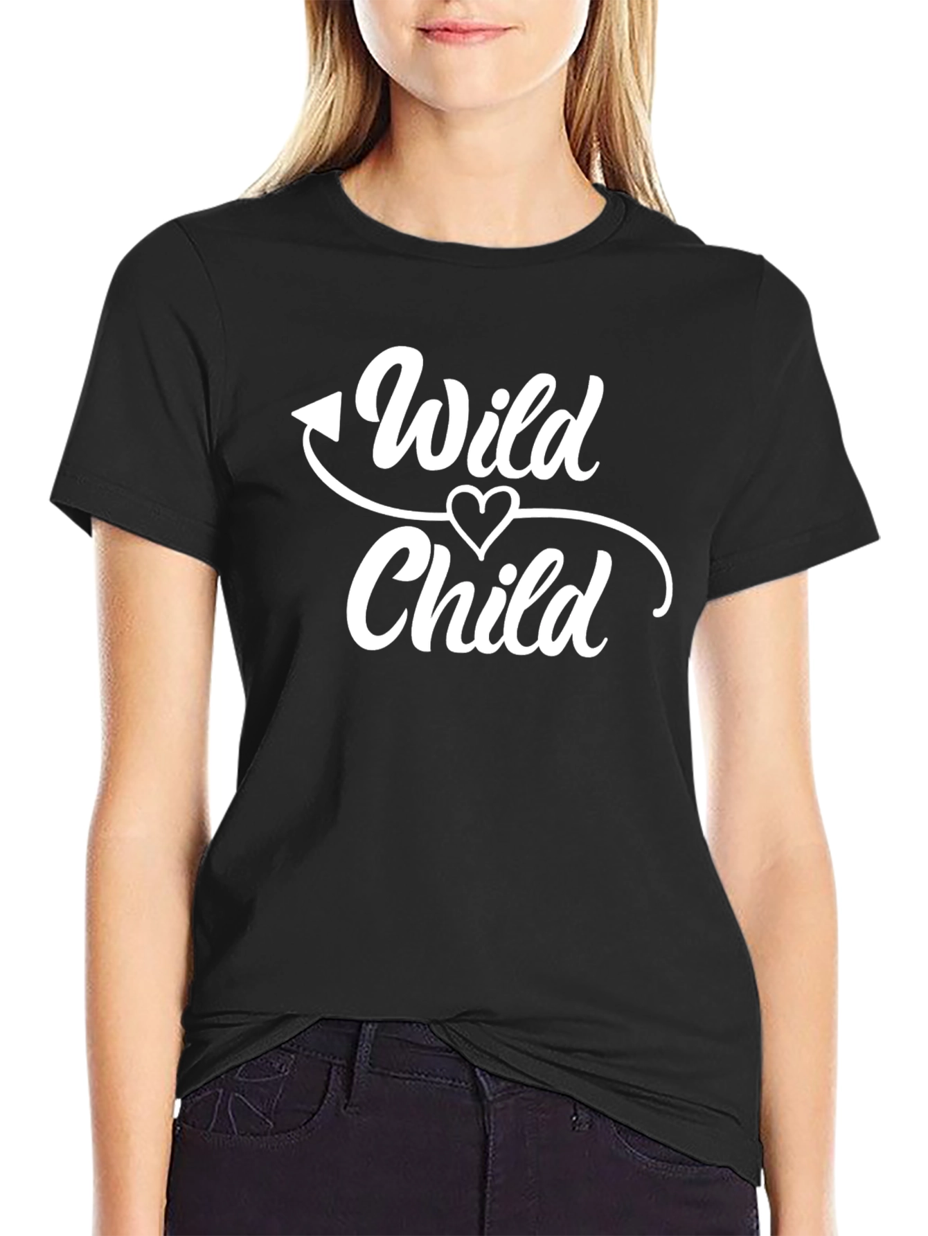 Wild Child Black T-Shirt