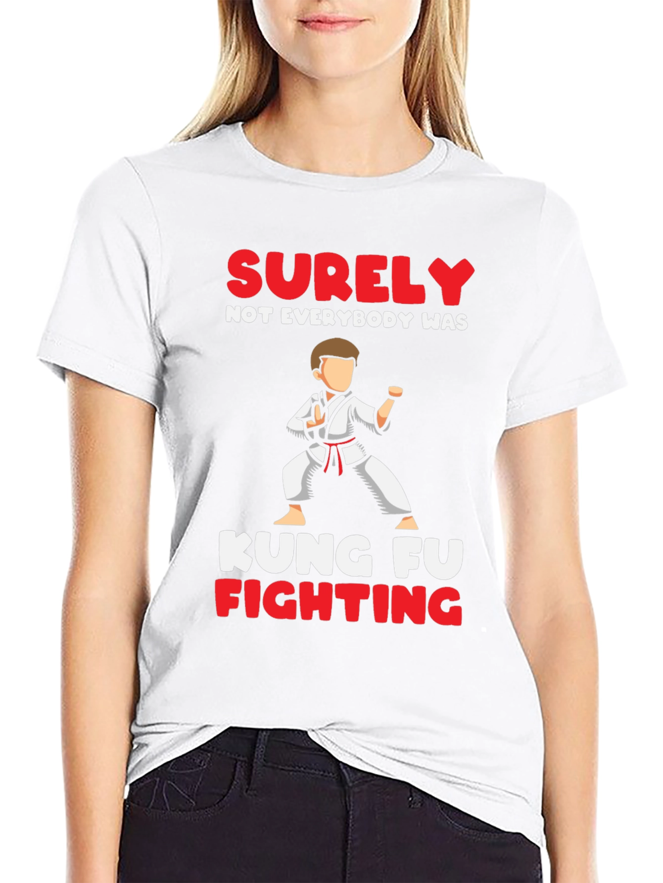 Kung Fu Fighting Graphic T-Shirt