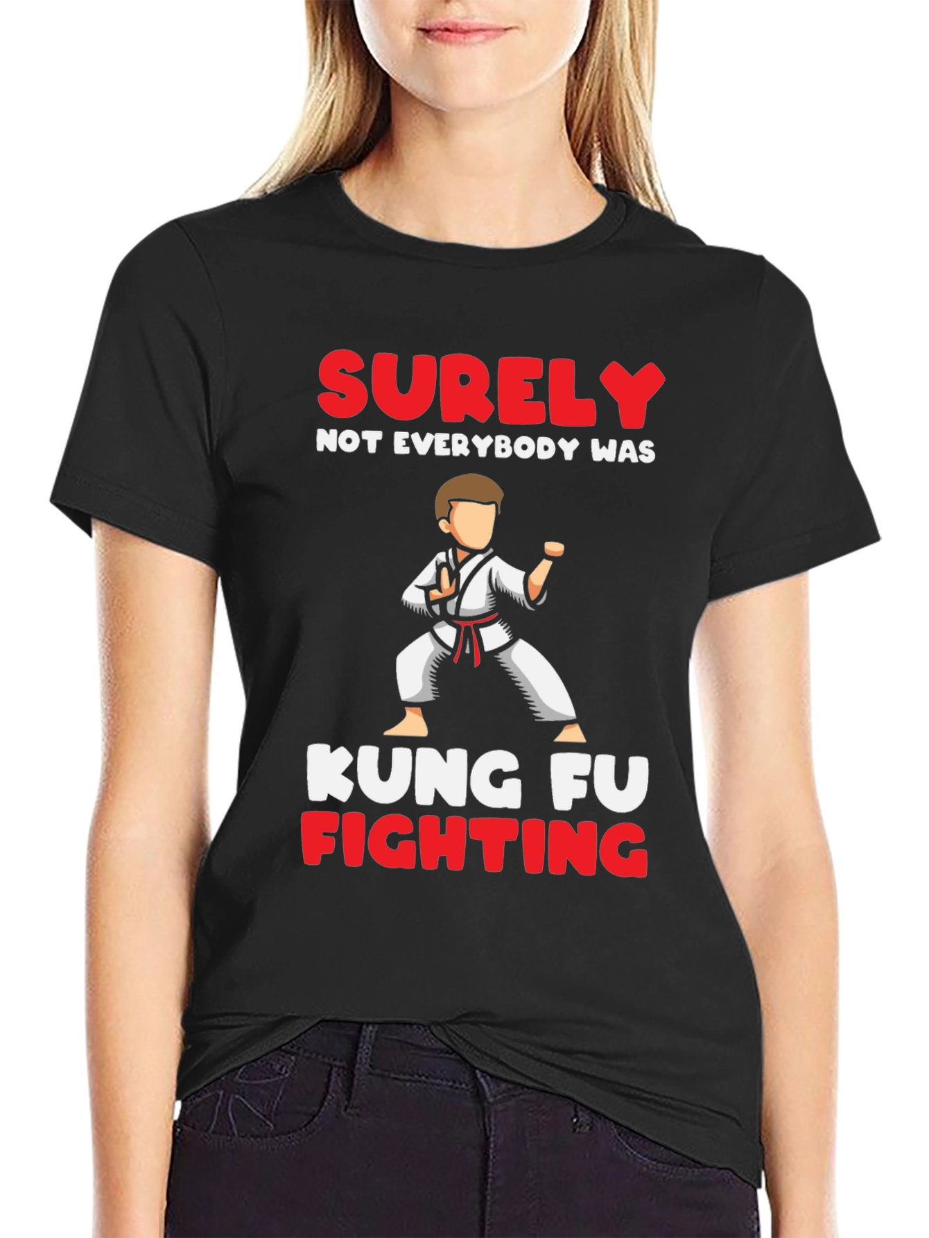 Kung Fu Fighting Graphic T-Shirt